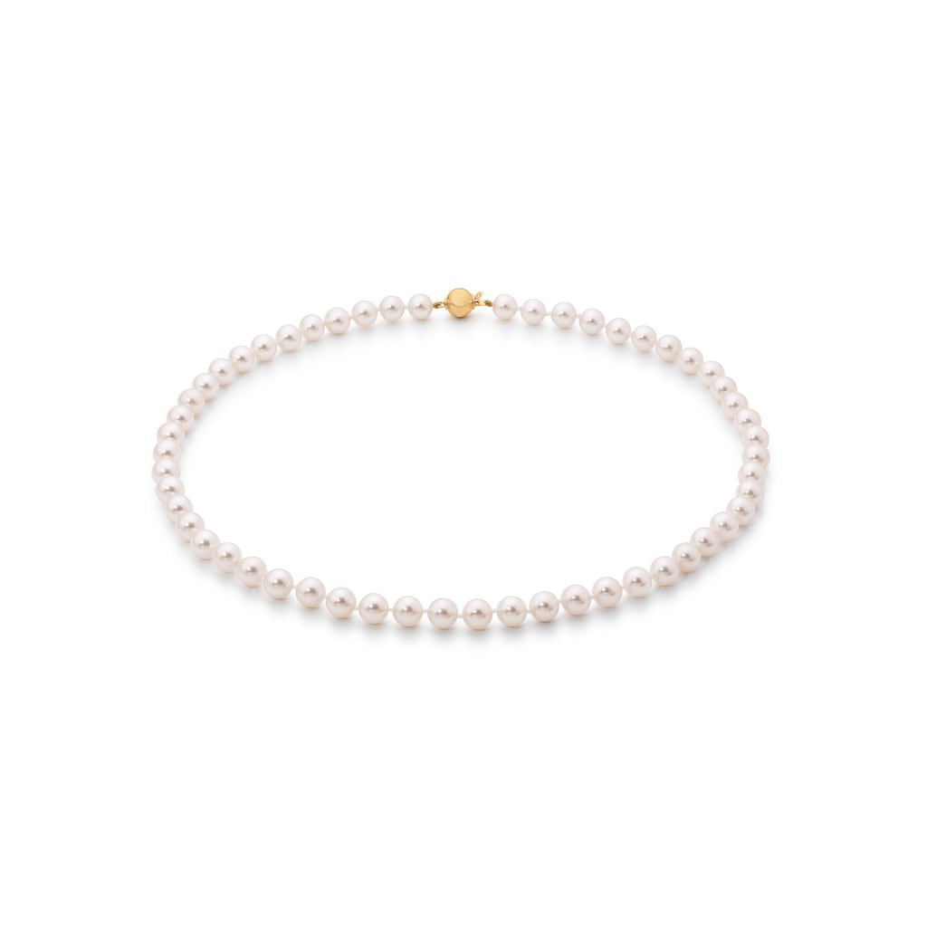 Firetti Perlenkette »Schmuck Geschenk Gold 585 Halsschmuck Halskette Perle«