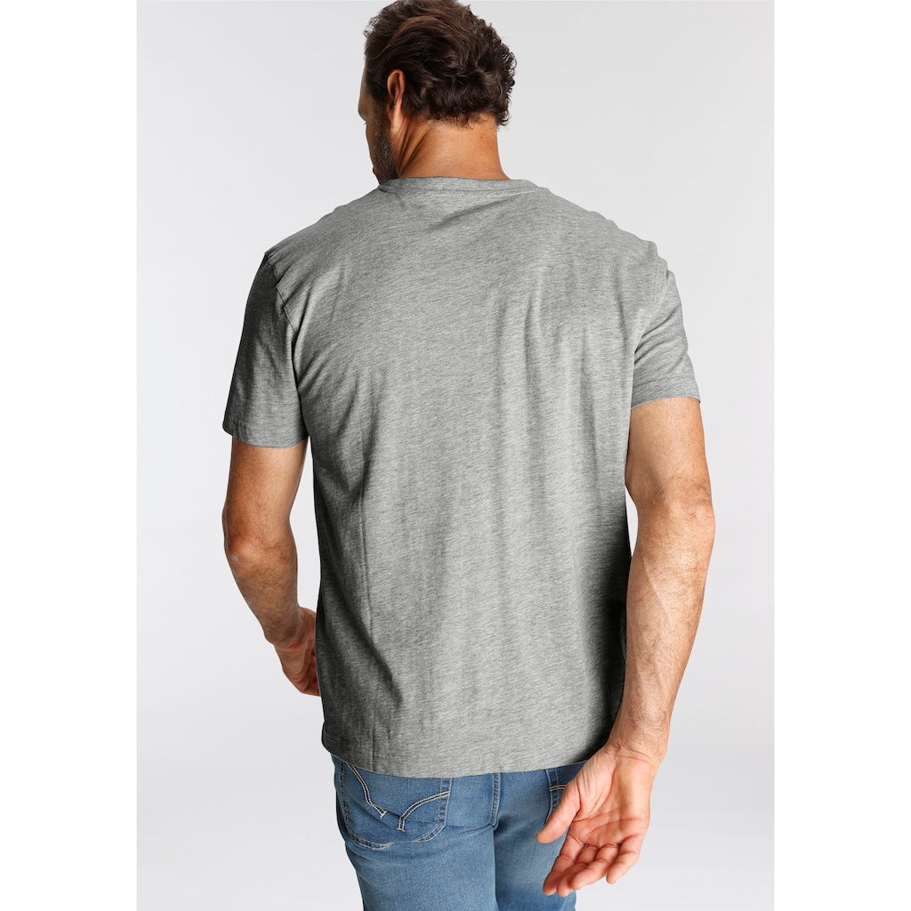 Man's World T-Shirt, (Packung, 3 tlg., 3er-Pack)