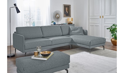 hülsta sofa Ecksofa »hs.450«, Armlehne sehr schmal, Breite 234 cm, Alugussfuß Umbragrau kaufen
