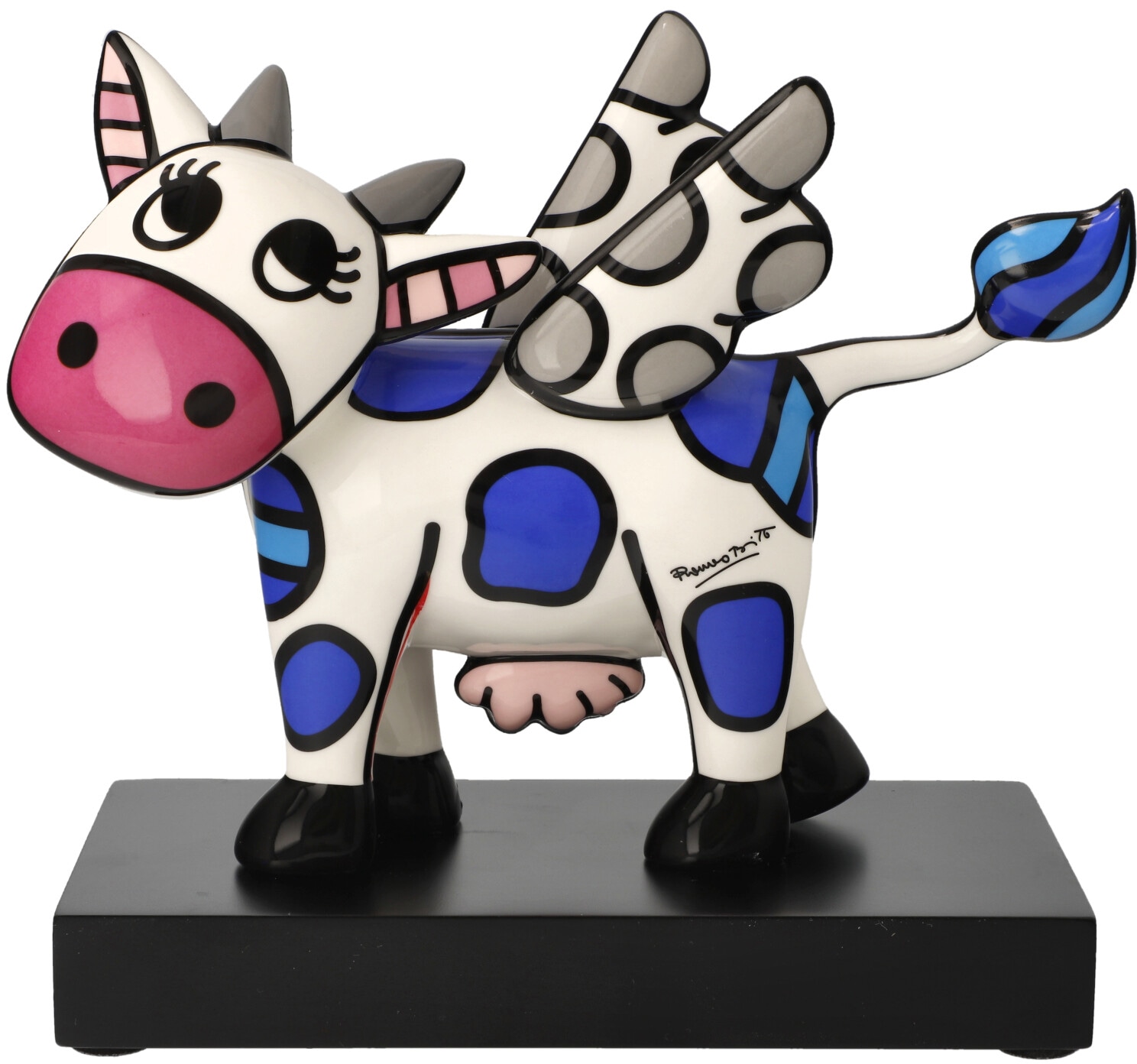 Goebel Sammelfigur »Britto«, Pop Art, Porzellan, Romero Britto - Flying Cow günstig online kaufen