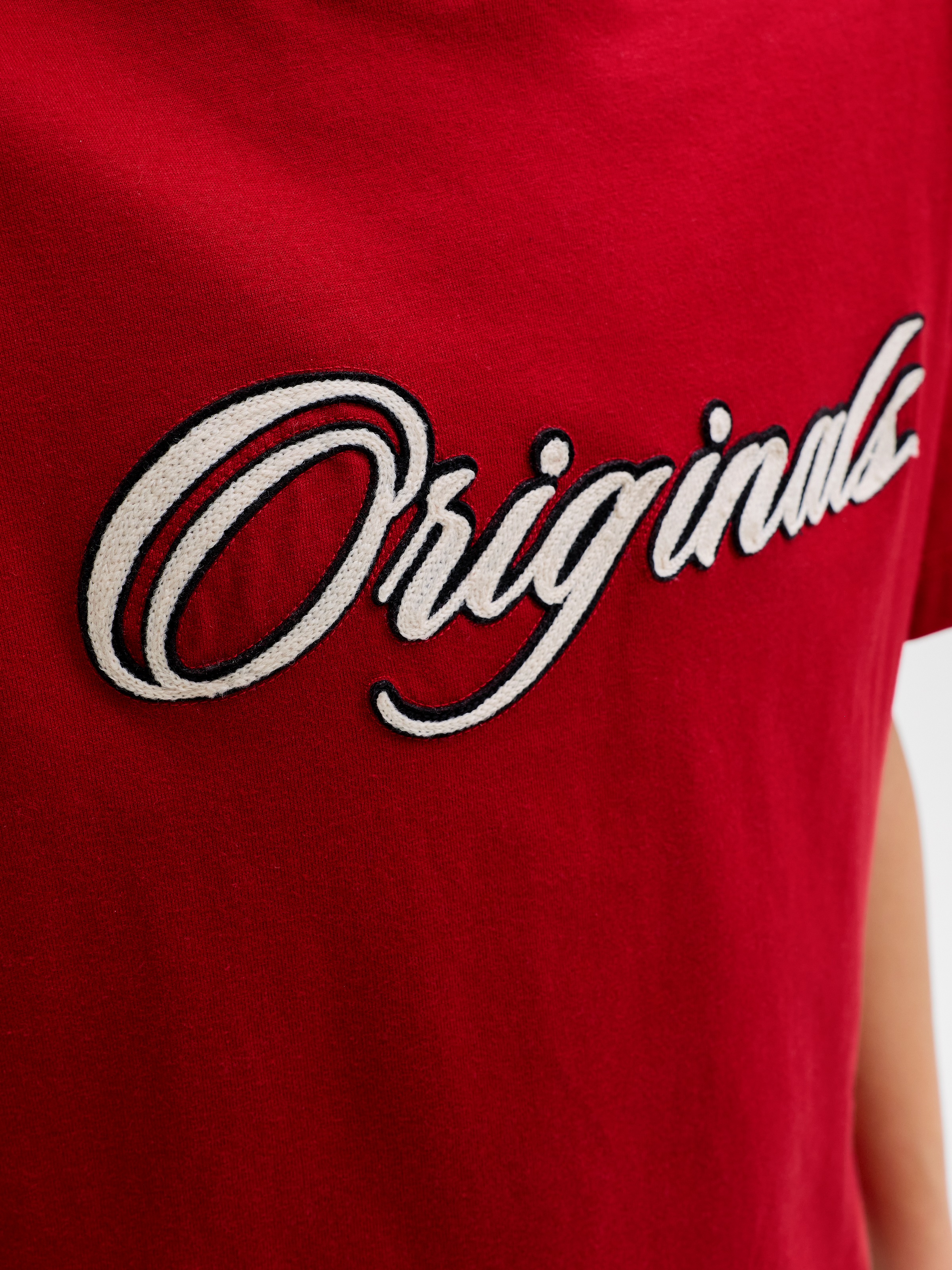 Jack & Jones Junior T-Shirt »JORNANTUCKET EMB TEE SS CREW NECK JNR«
