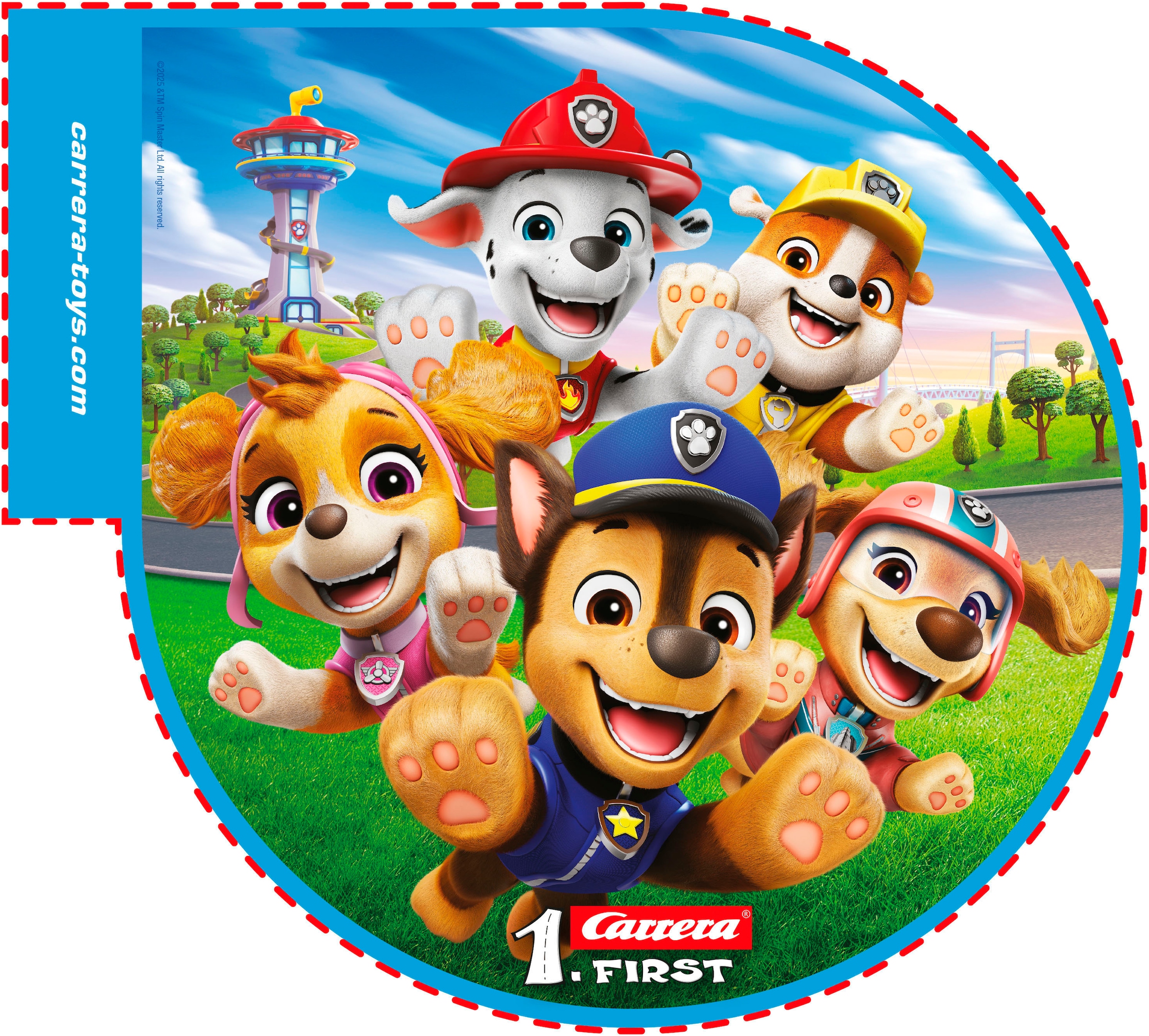 Carrera® Autorennbahn »Carrera First, Paw Patrol - Race N Rescue«