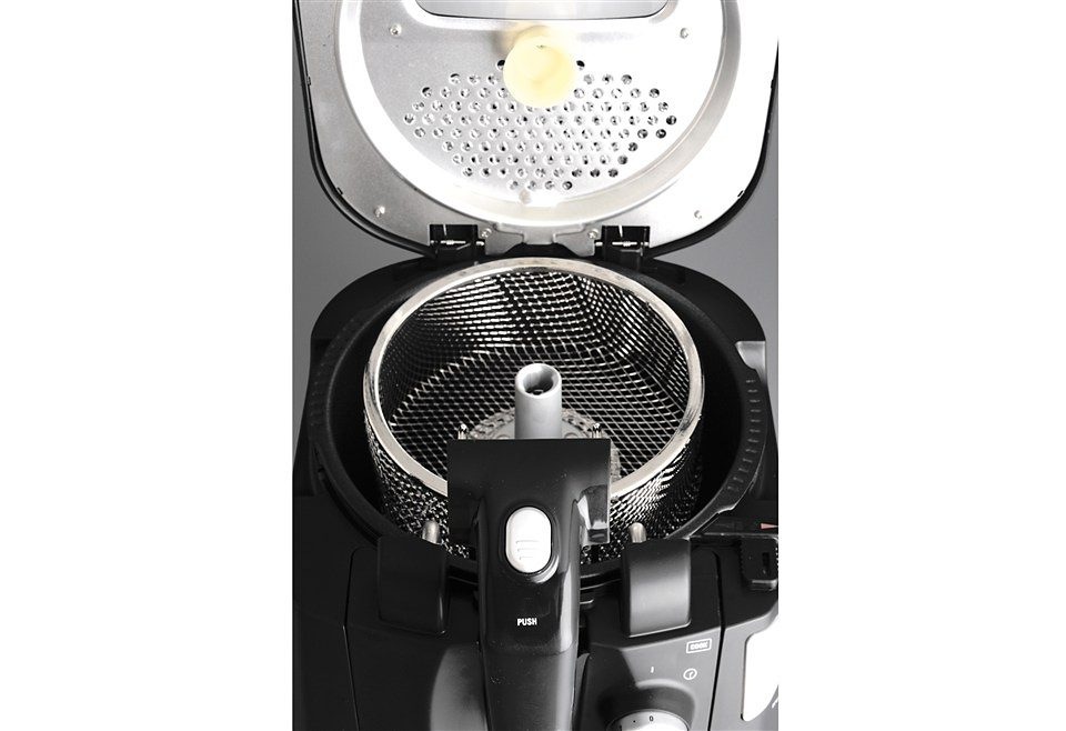 Produktbild von SENYA Elektrische Fritteuse, Abnehmbarer Behälter, Edelstahl, 5 L