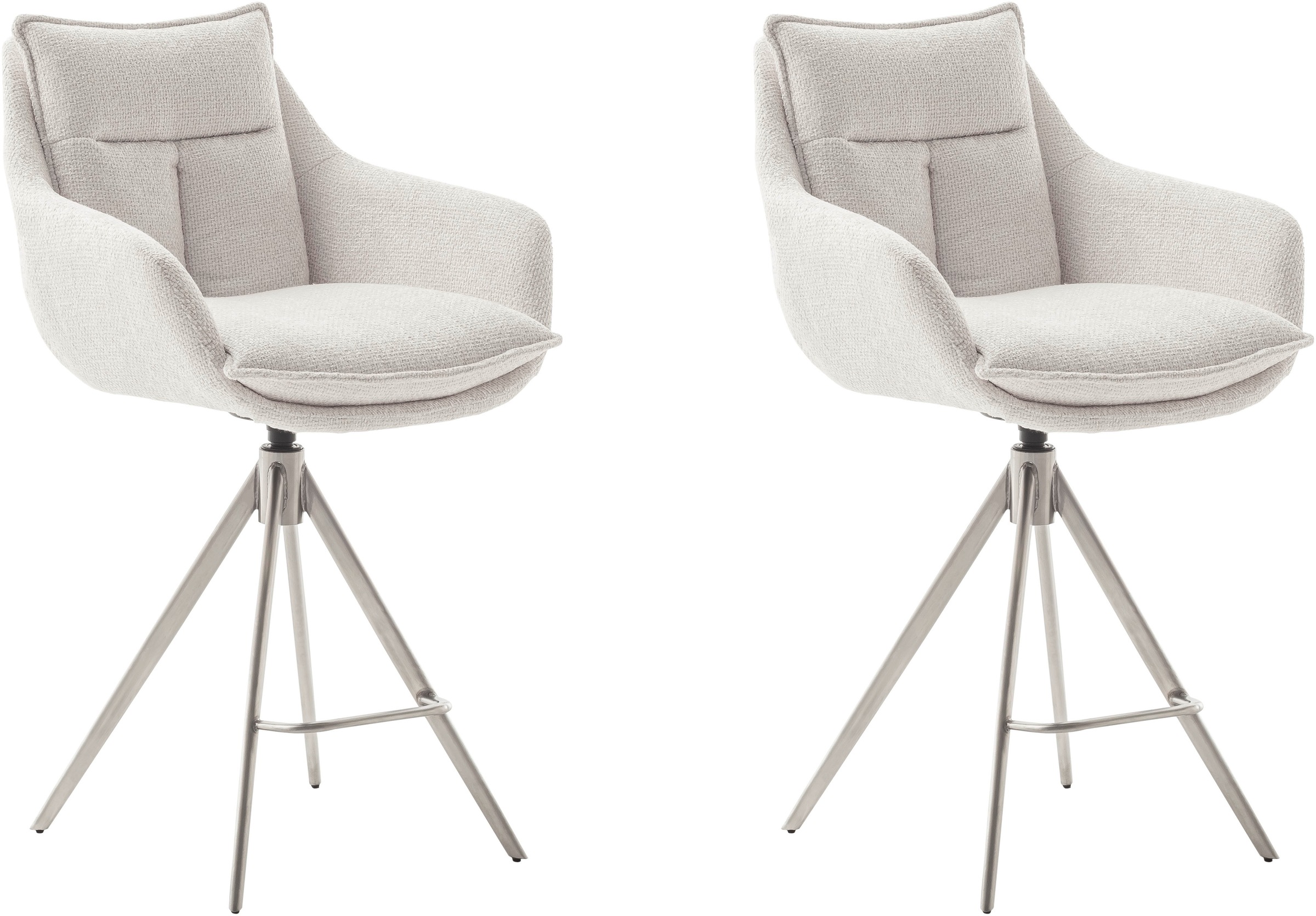 MCA furniture Bistrostuhl »Parker Tresenstuhl mit Armlehnen Tresenhocker« ( günstig online kaufen