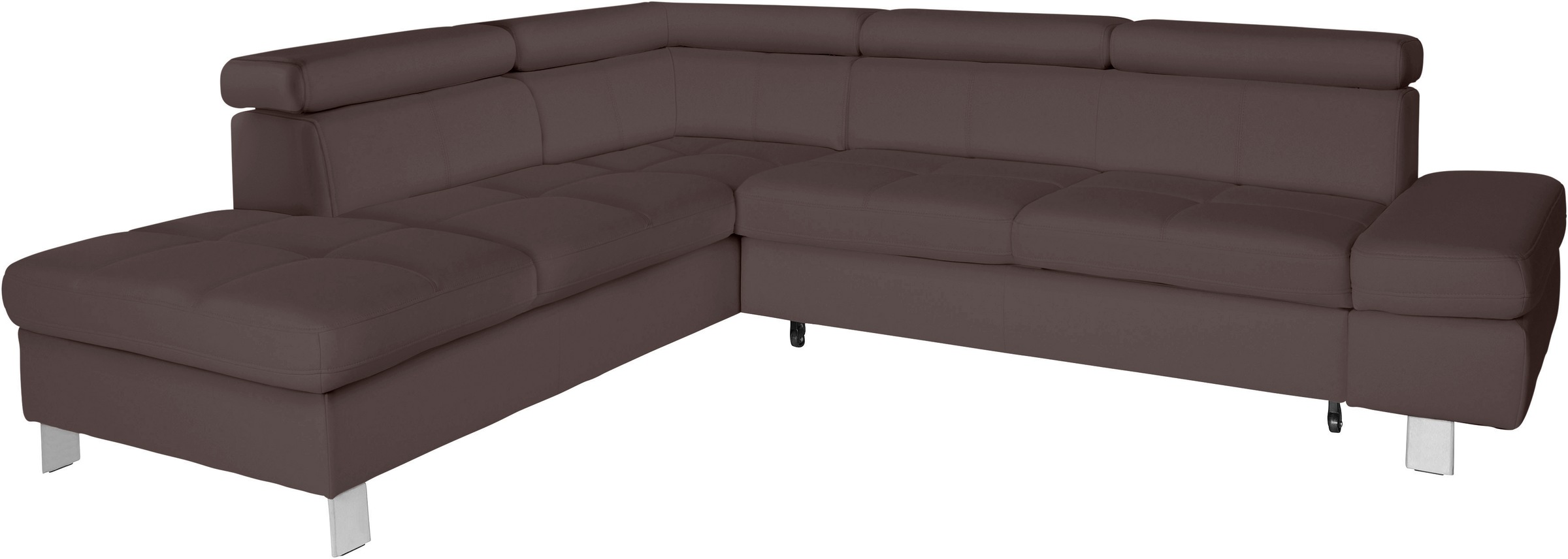 exxpo - sofa fashion Ecksofa »Fiji, L-Form«, mit Kopf- bzw. Rückenverstellu günstig online kaufen