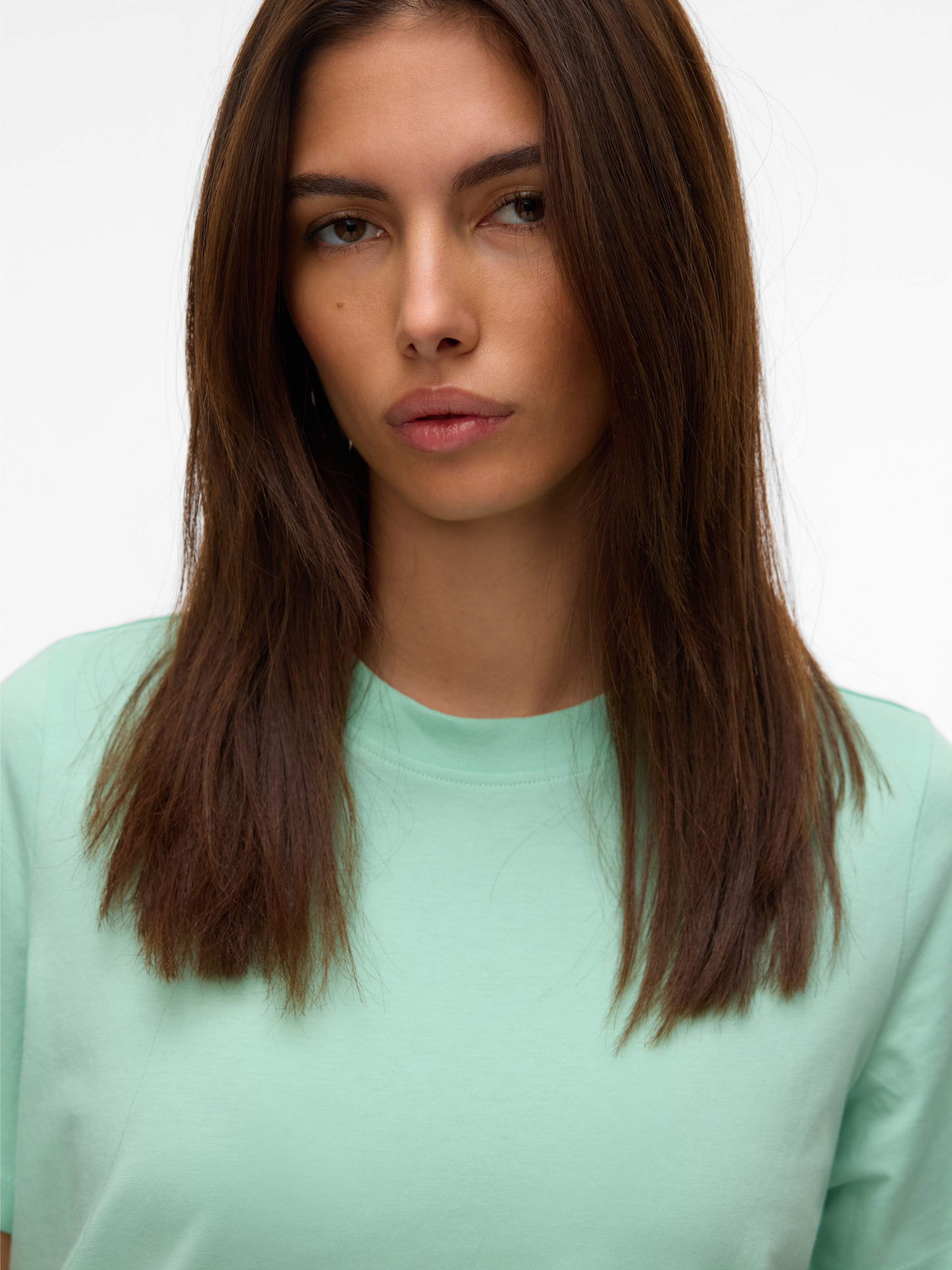 Vero Moda Kurzarmshirt »VMPAULINA SS T-SHIRT GA JRS NOOS«