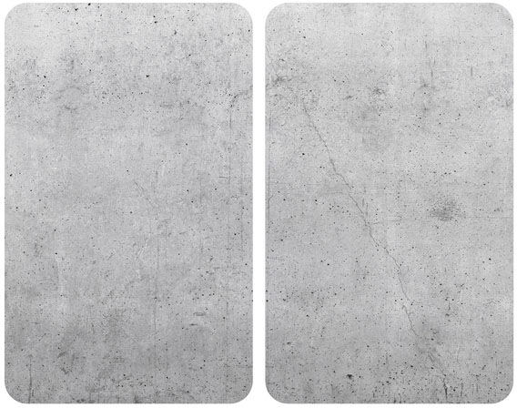 WENKO Herd-Abdeckplatte »Universal Modell Beton«, (Set, 2 tlg.), Herdabdeck günstig online kaufen