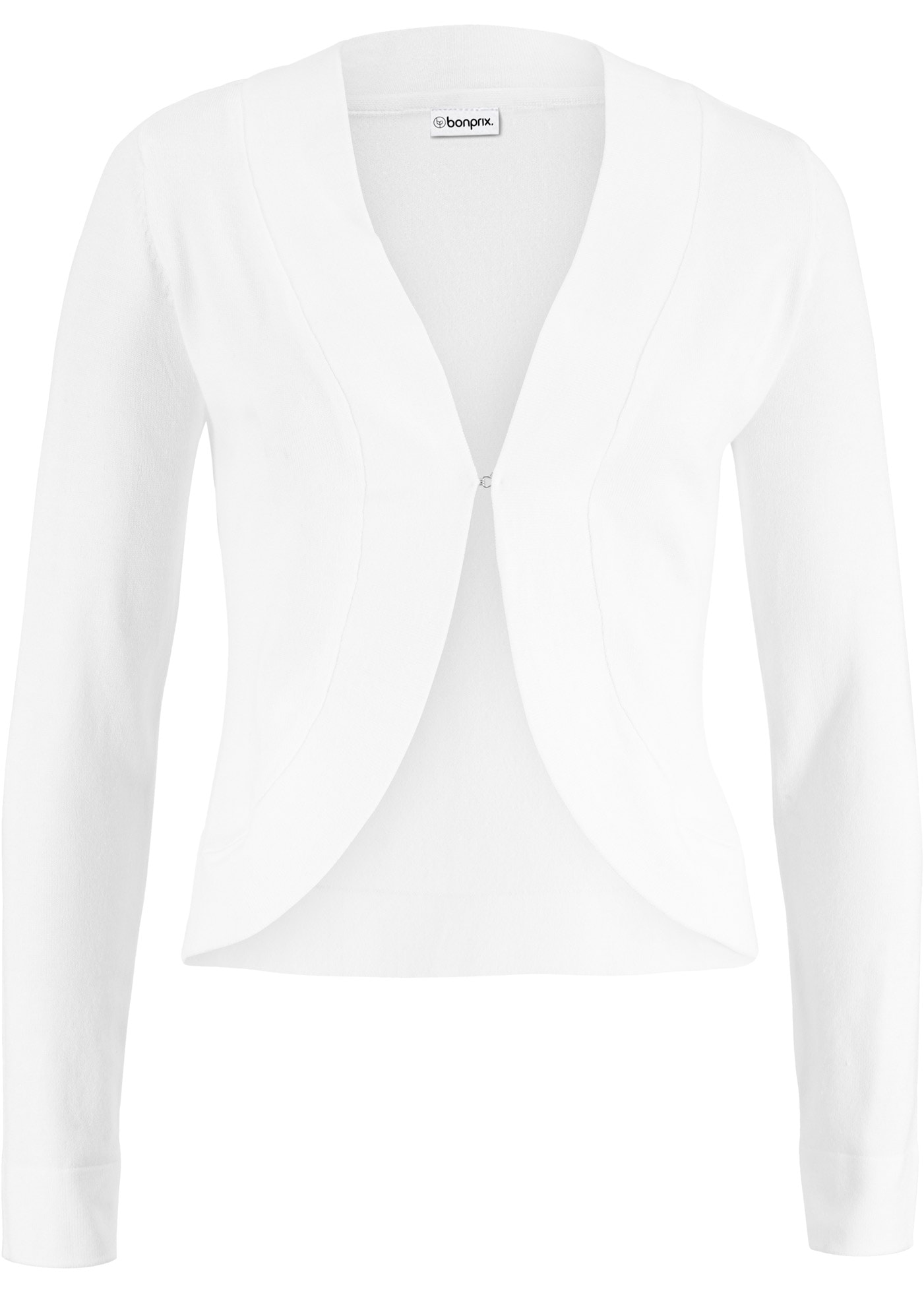 bonprix Bolero »Kurze Strickjacke mit Viskose« lockere Passform, kurze Strickjacke, festlicher Stil