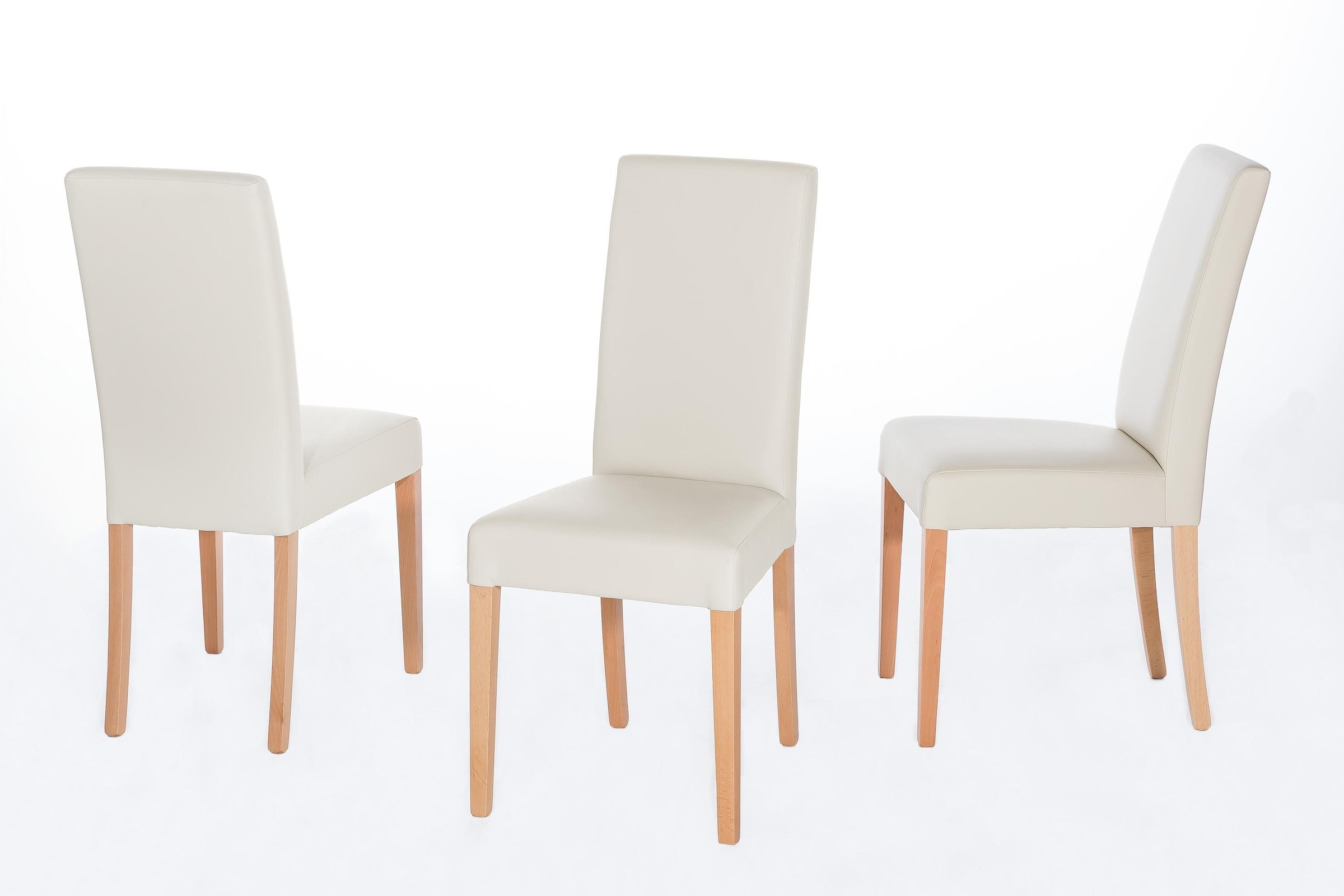 Home affaire 4-Fußstuhl »Lea«, (Set), 2 St., Kunstleder günstig online kaufen