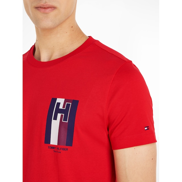Tommy Hilfiger T-Shirt »H EMBLEM TEE«, mit gedrucktem Logo online bestellen