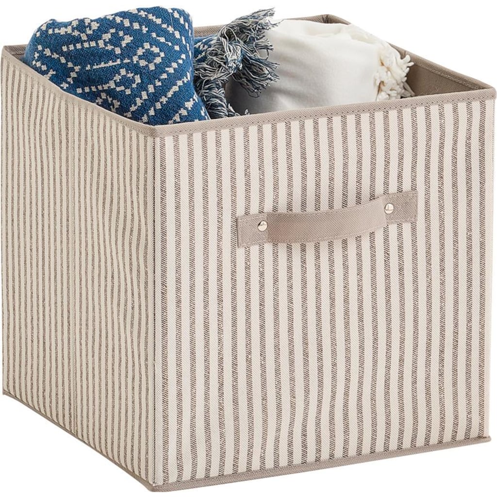 Zeller Present Aufbewahrungsbox »Stripes«