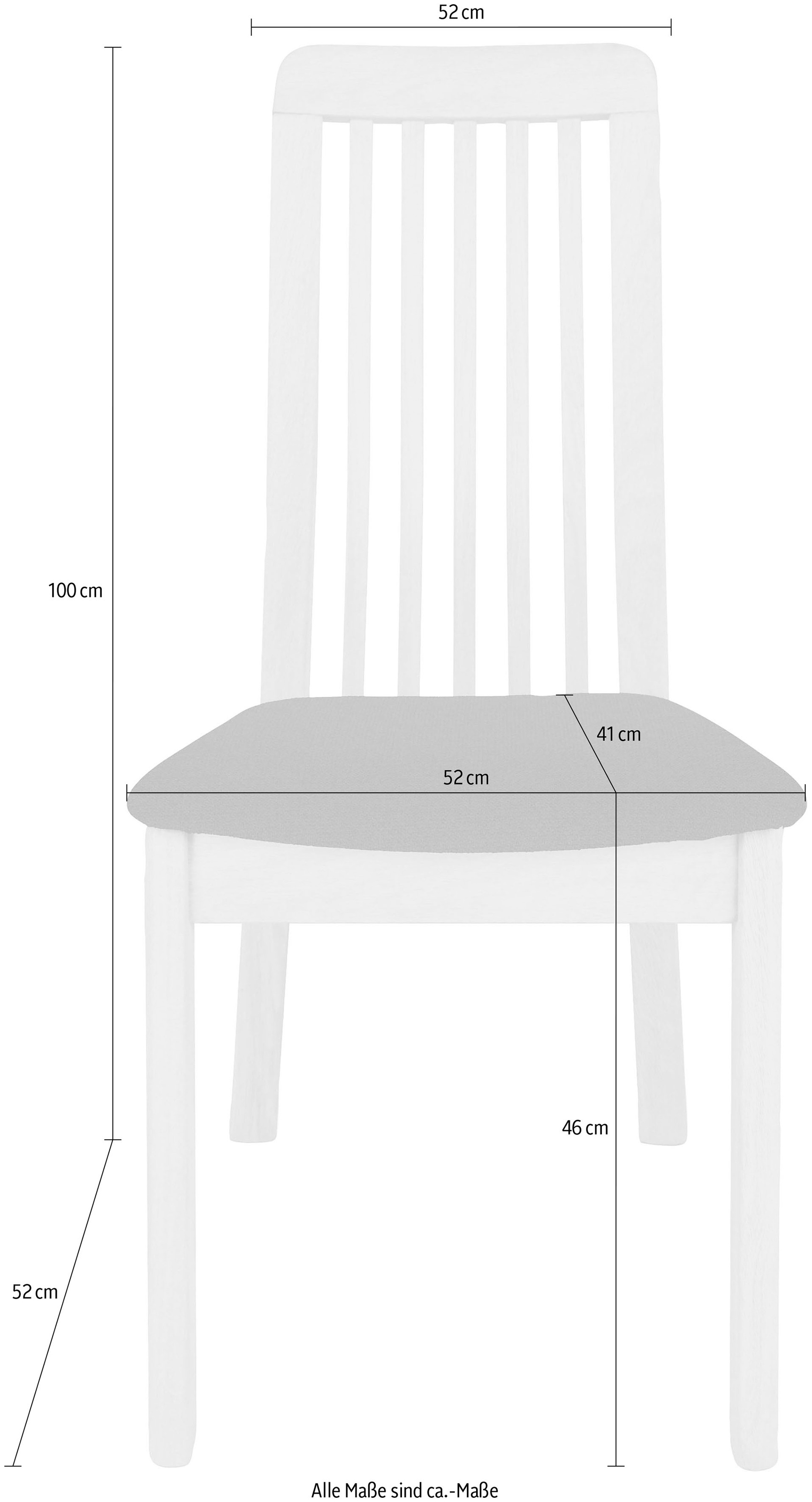 Hammel Furniture Esszimmerstuhl »Findahl by Hammel Line«, 2 St., 2er Set,  Massivholz, gepolsterte Sitzfläche, versch. Farbvarianten auf Raten  bestellen