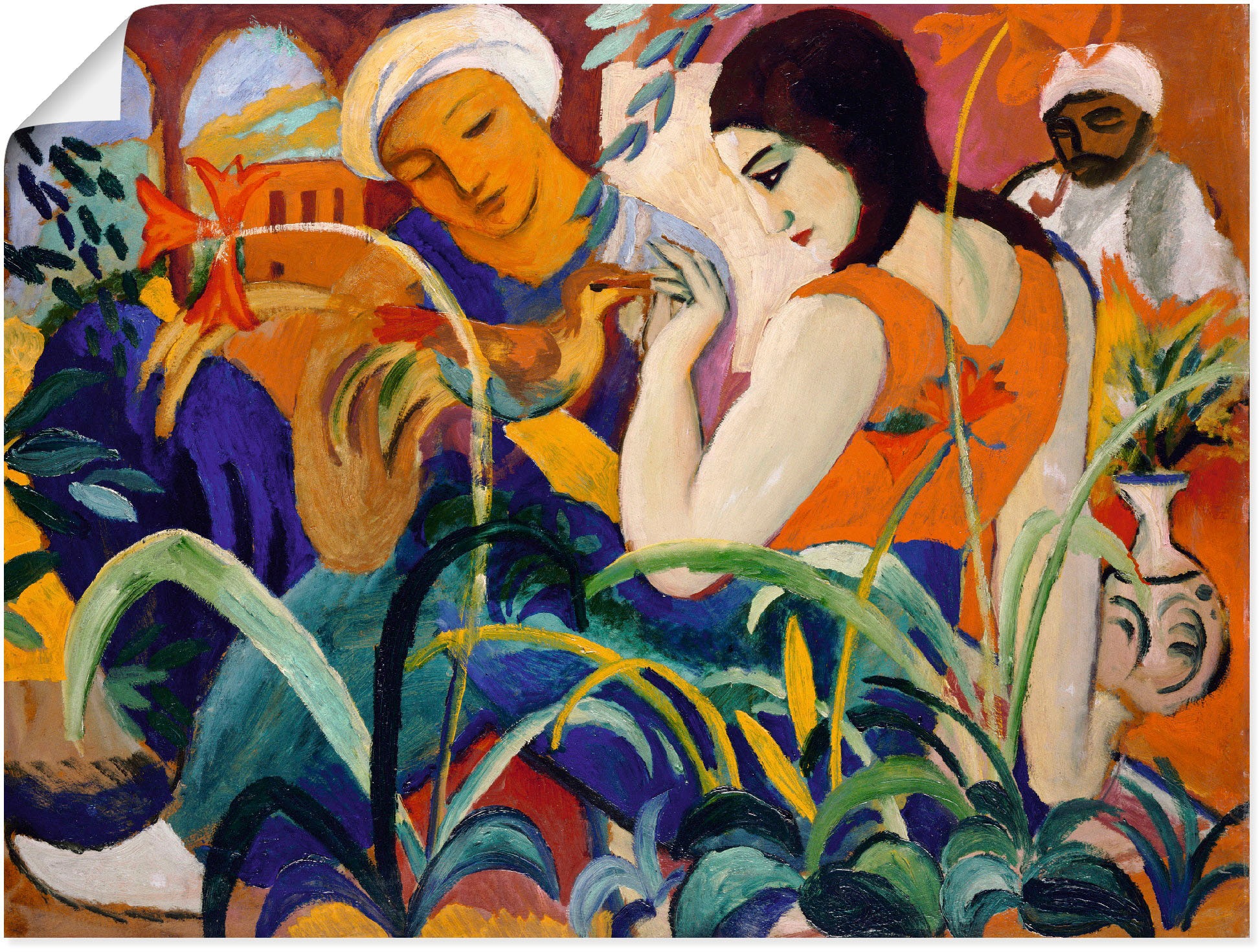Artland Wandbild »Orientalische Frauen. 1912«, Gruppen & Familien, (1 St.), als Leinwandbild, Poster in verschied. Größen