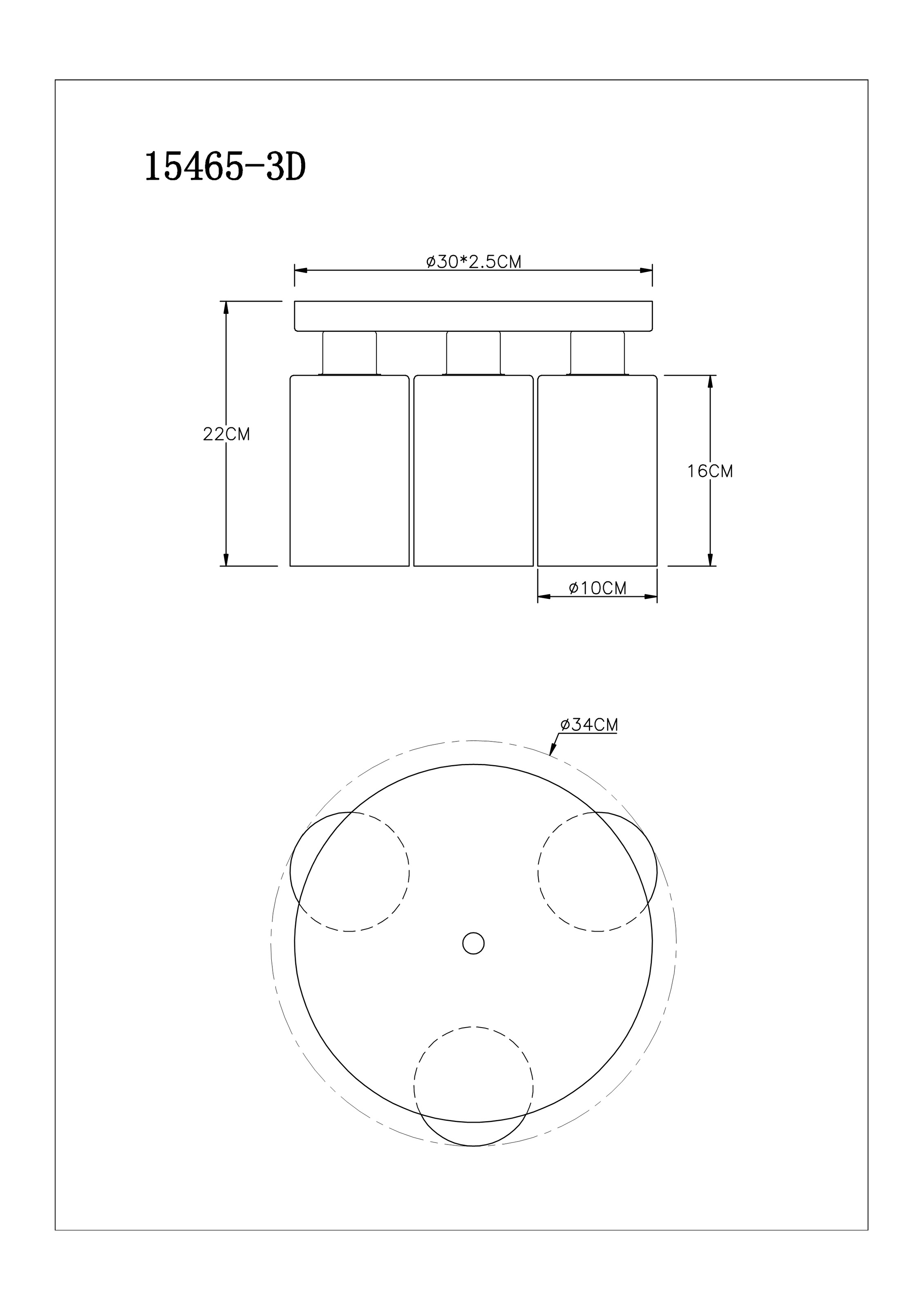 GLOBO LIGHTING Deckenleuchte »HADERA«, Leuchtmittel E27 | ohne Leuchtmittel, Deckenlampe/Glas ruchfarben/Wohnzimmer/Flur/ø: 340mm