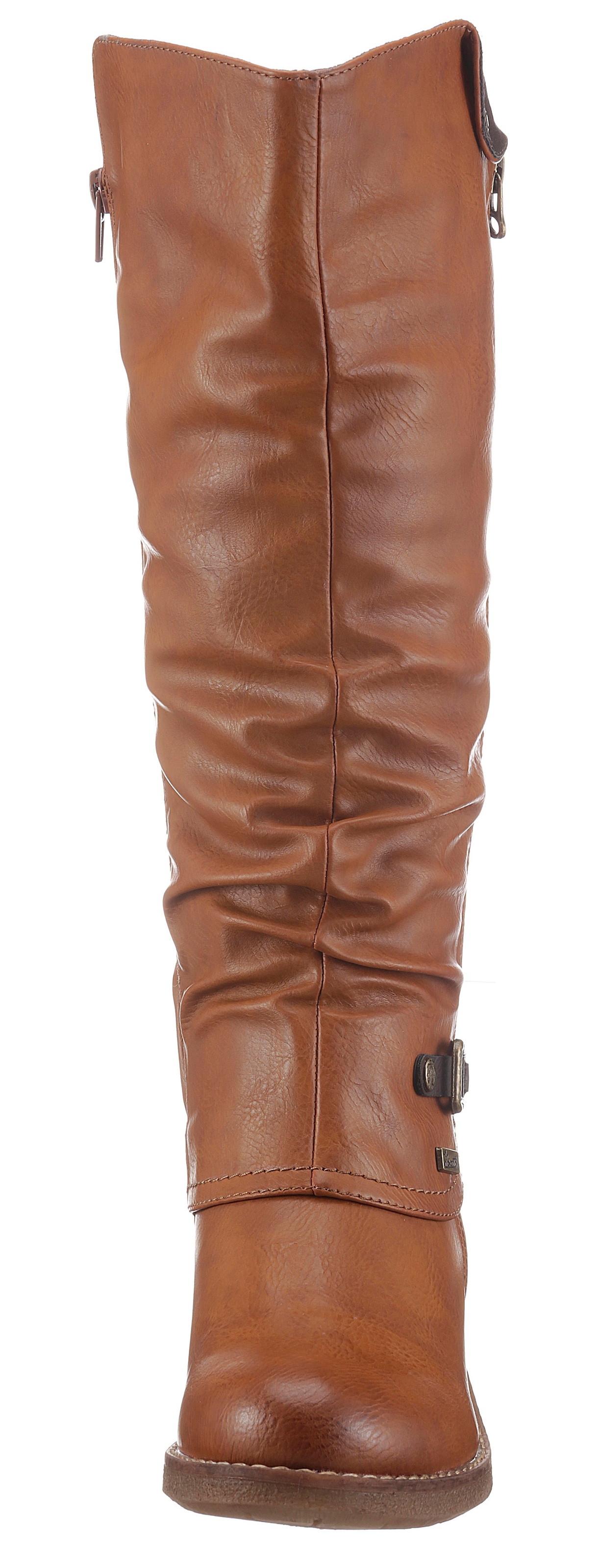 Rieker Stiefel, Winterstiefel, Blockabsatz, mit Tex Membran, Varioschaft