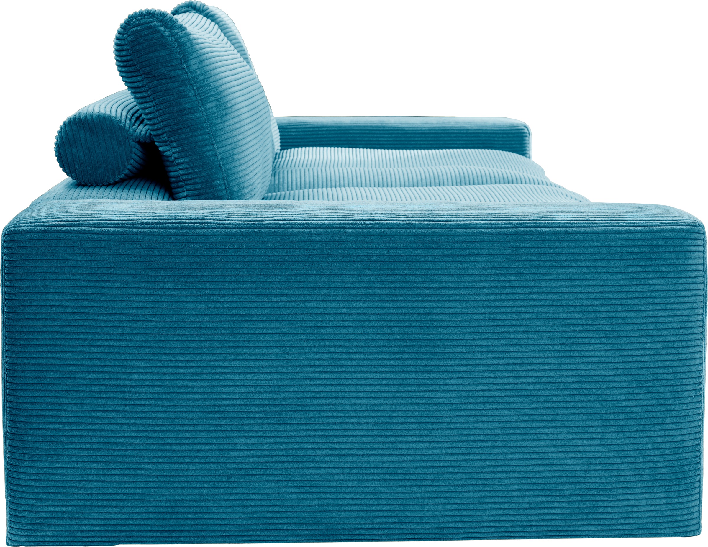 alina Big-Sofa »Sandy«, 266 cm breit und 123 cm tief, in modernem Cordstoff