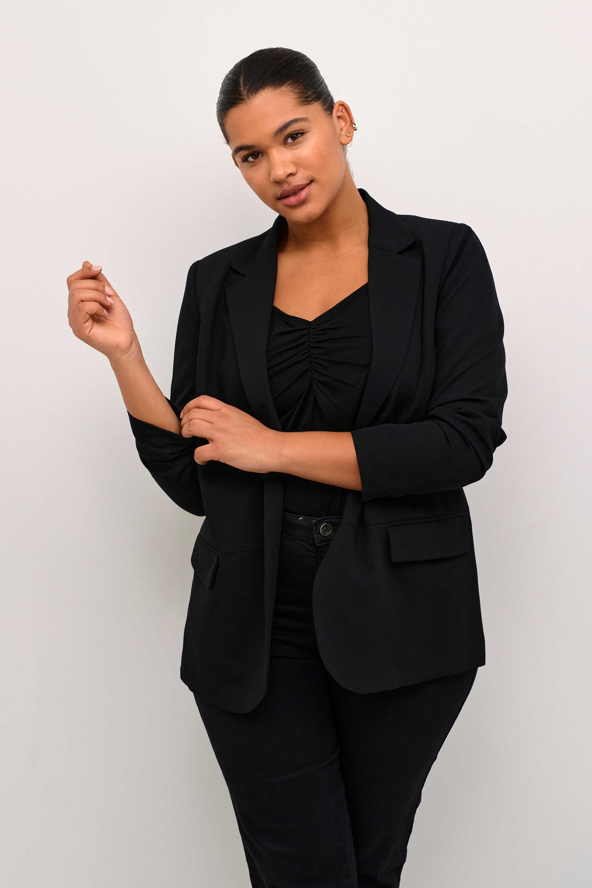 KAFFE Curve Blusenblazer »Damen Blazer KCsakira«