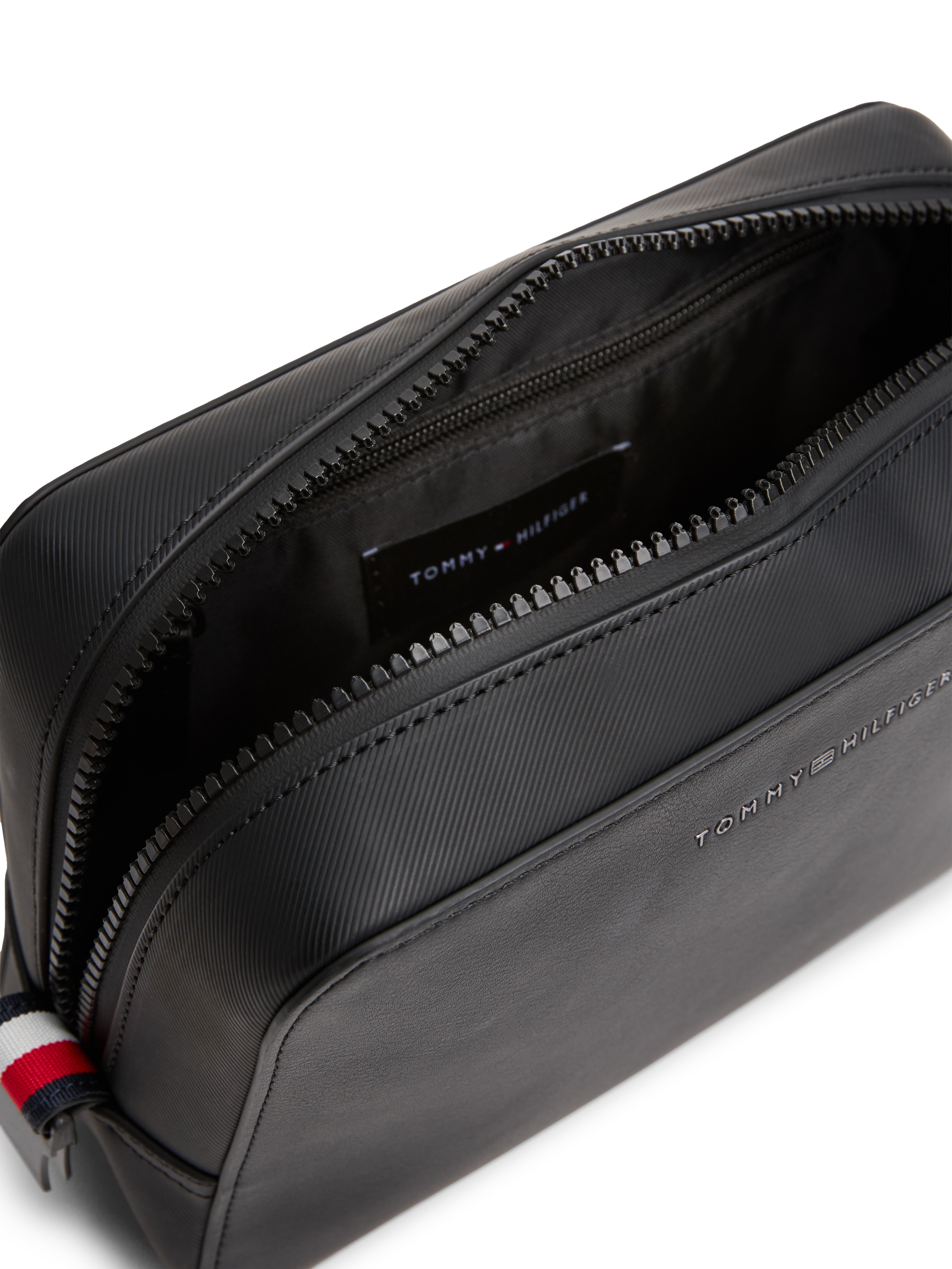 Tommy Hilfiger Kulturbeutel »TH FOUNDATION WASHBAG«, Men Kosmetikbeutel, Minibag mit Handschlaufe