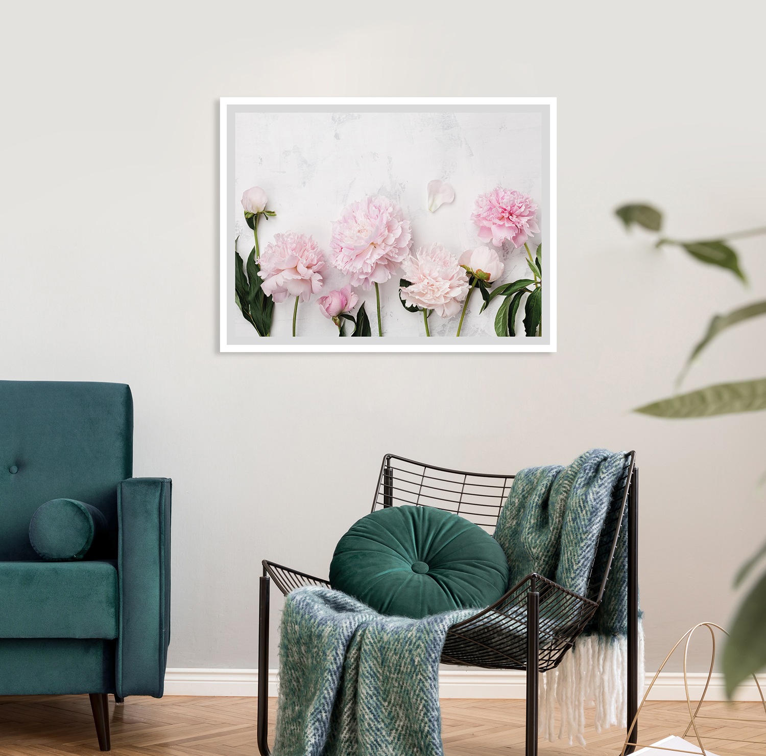 queence Bild »Bella«, Blumen, gerahmt, Rosen günstig online kaufen
