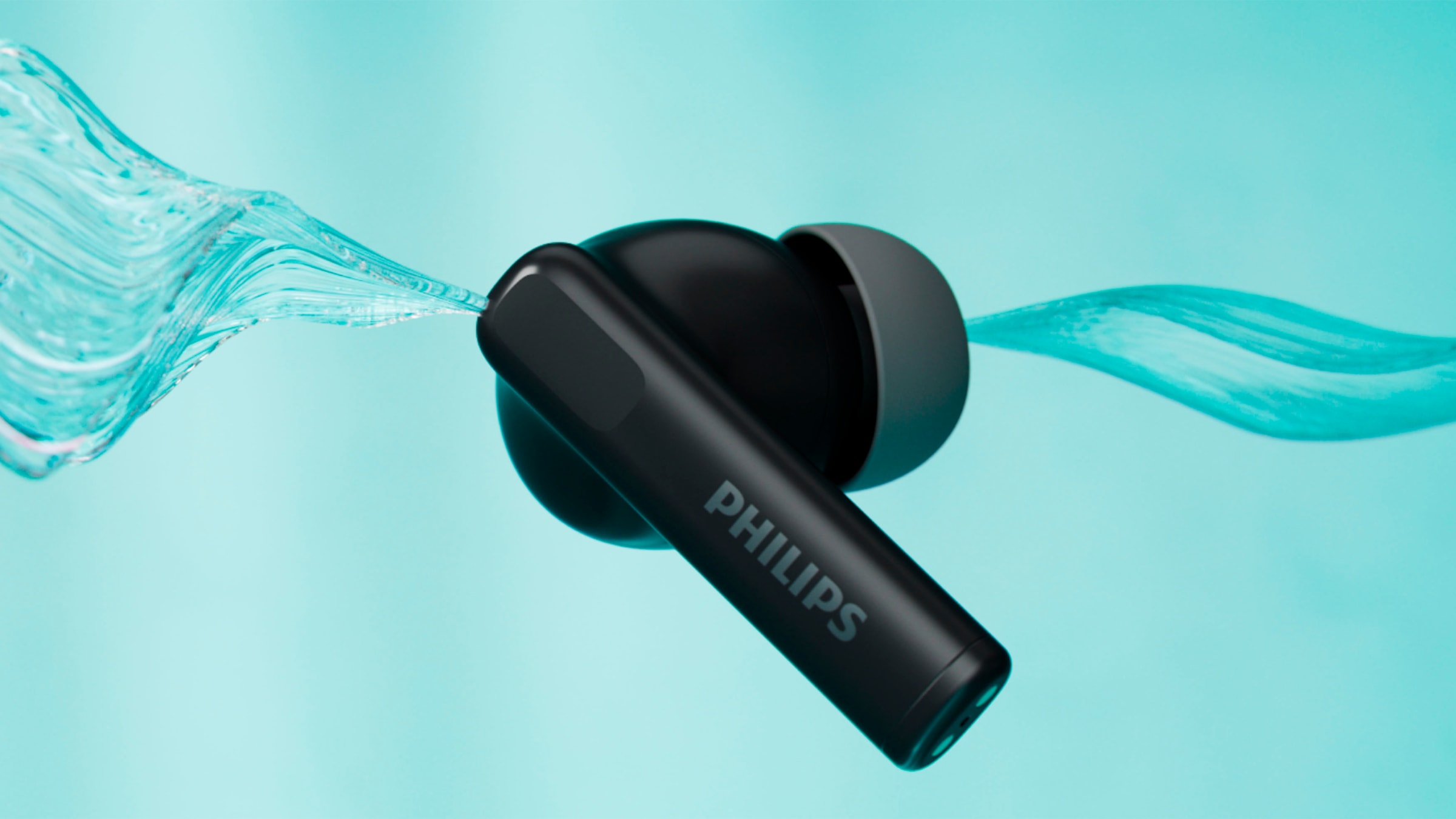 Philips wireless In-Ear-Kopfhörer »TAT2520«, Bluetooth, Adaptive Noise-Cancelling-Freisprechfunktion-Multi-Point-Verbindung-Rauschunterdrückung-Sprachsteuerung-kompatibel mit Siri