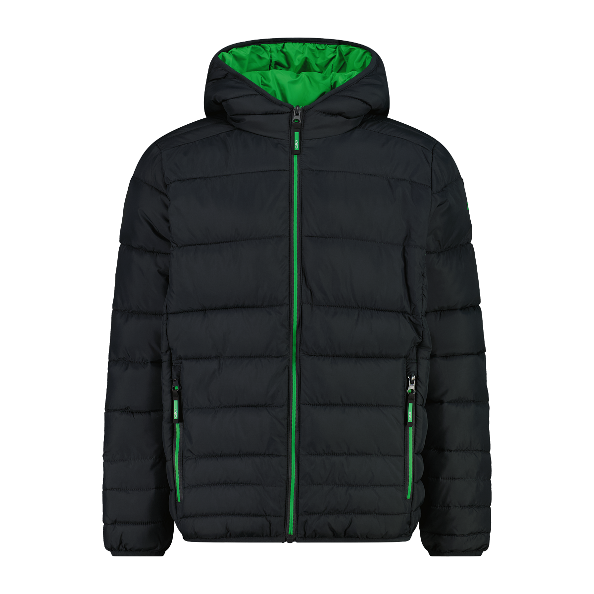 CMP Steppjacke »KID JACKET FIX HOOD« mit Kapuze mit Kapuze, winddicht, wasserabweisend, aus Polyester