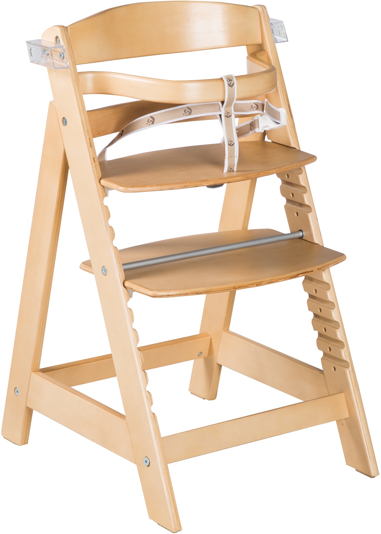 roba® Hochstuhl »Treppenhochstuhl Sit Up Click & Fun, natur«, aus Holz günstig online kaufen