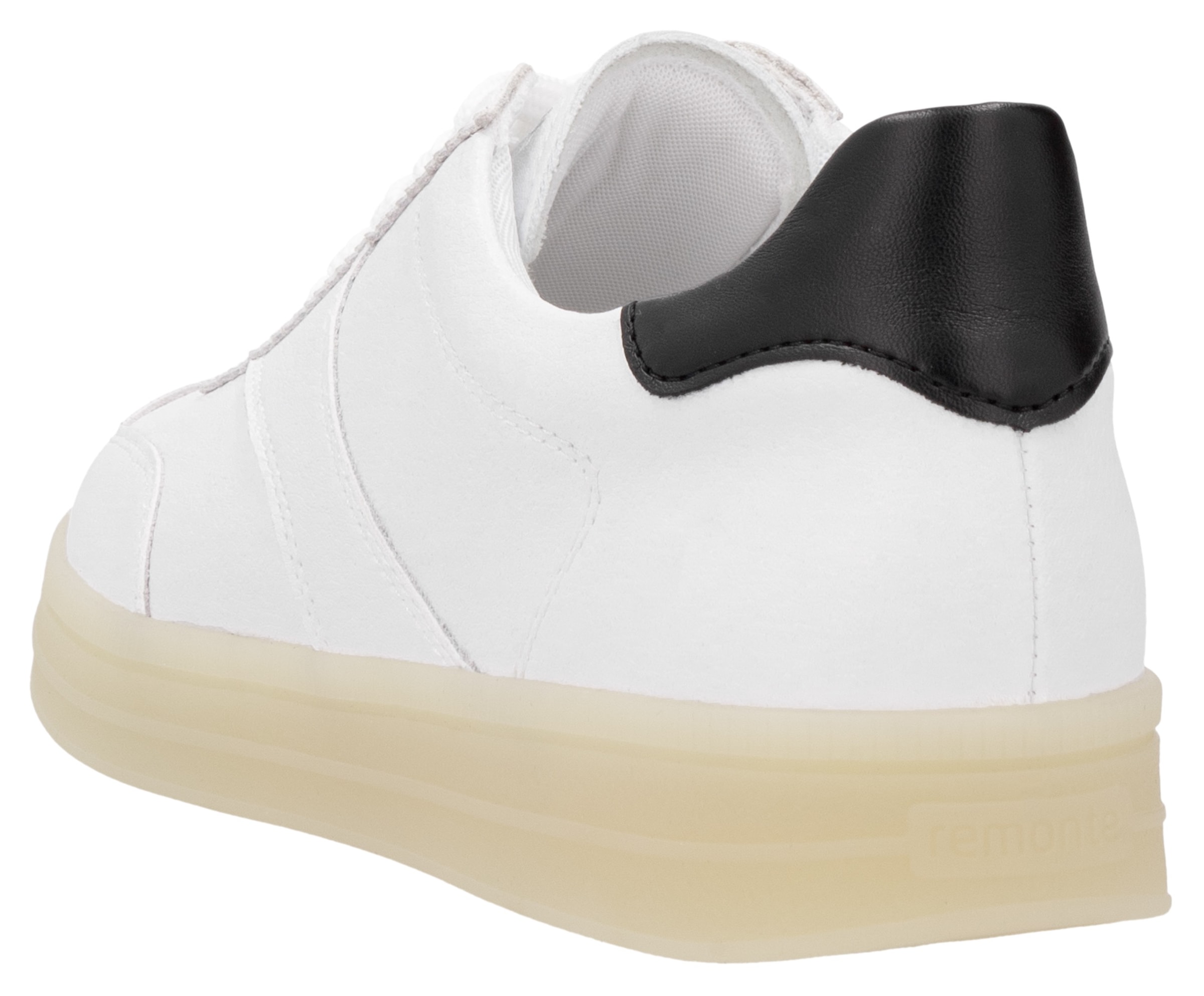 Remonte Sneaker  , Freizeitschuh, Halbschuh, Schnürschuh mit gepolstertem Schaftrand