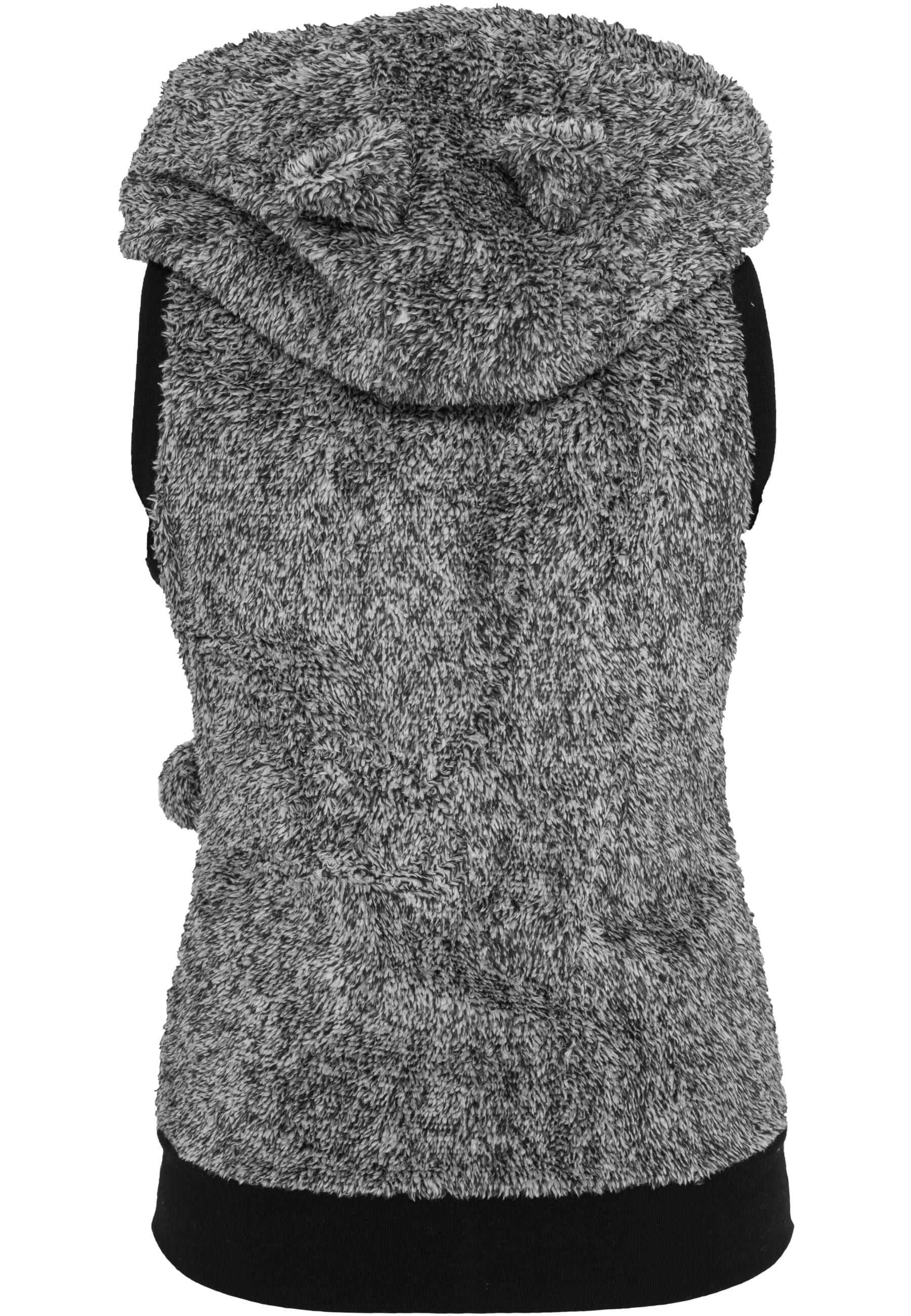 URBAN CLASSICS Jerseyweste »Urban Classics Damen Ladies Melange Teddy Vest« 1 Stk.