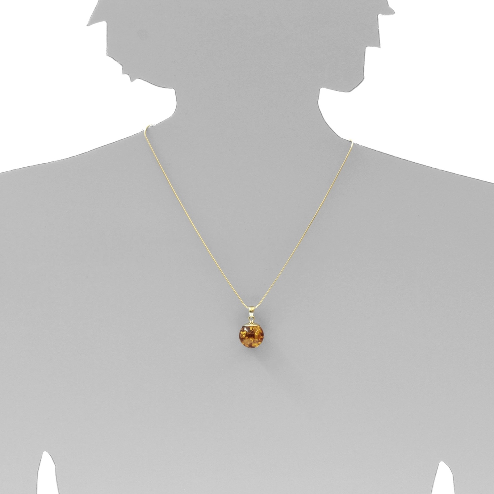 OSTSEE-SCHMUCK Kette mit Anhänger »Ostsee-Schmuck Kette mit Anhänger Fanja Kette mit Anhänger Fanja«