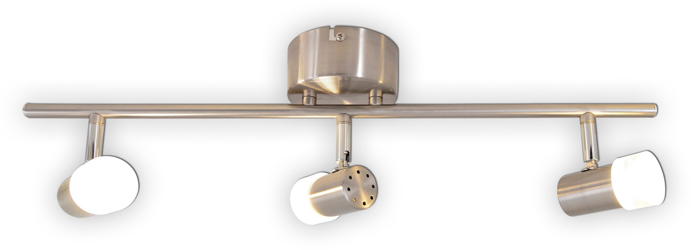 näve LED Deckenspots »Malaga«, 3 flammig, 3er LED-Wand-u. Deckenspot, stahl günstig online kaufen