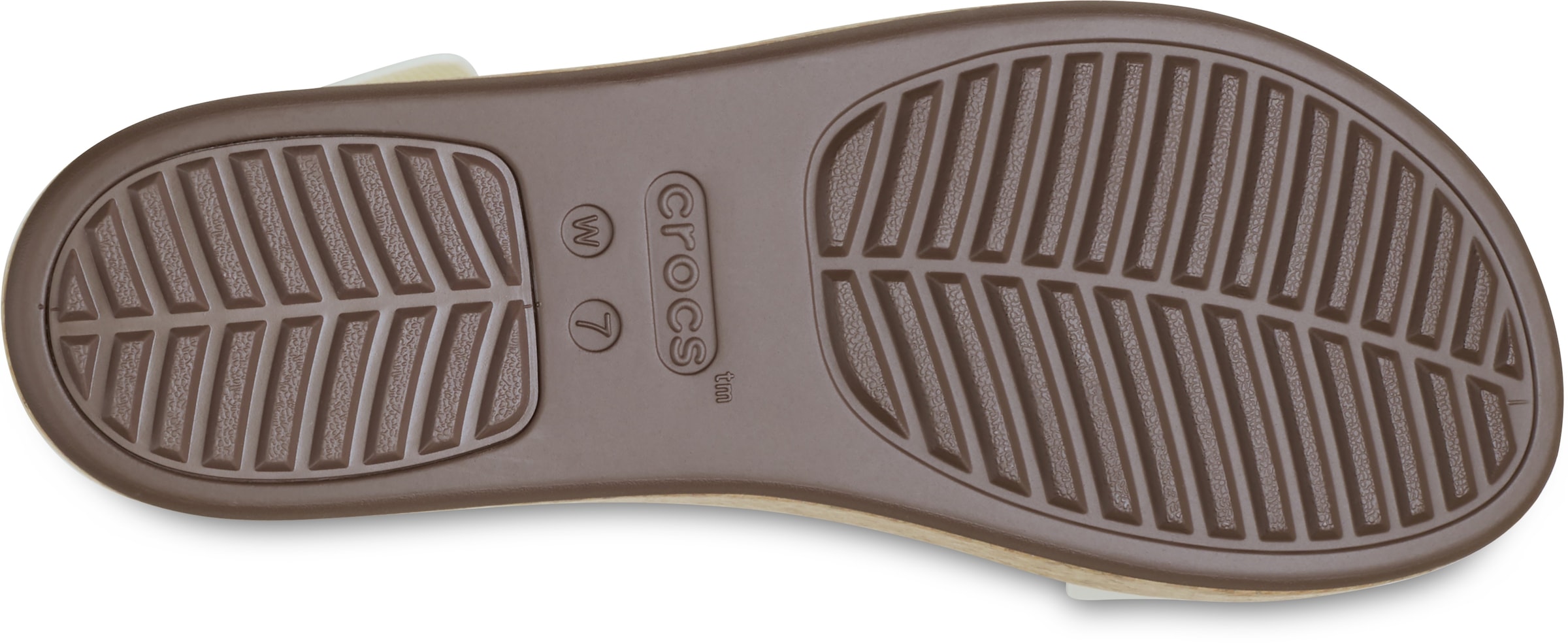 Crocs Keilsandalette »Brooklyn Cork Low Wedge«, Plateausandale, Sommerschuh mit Korkplateau