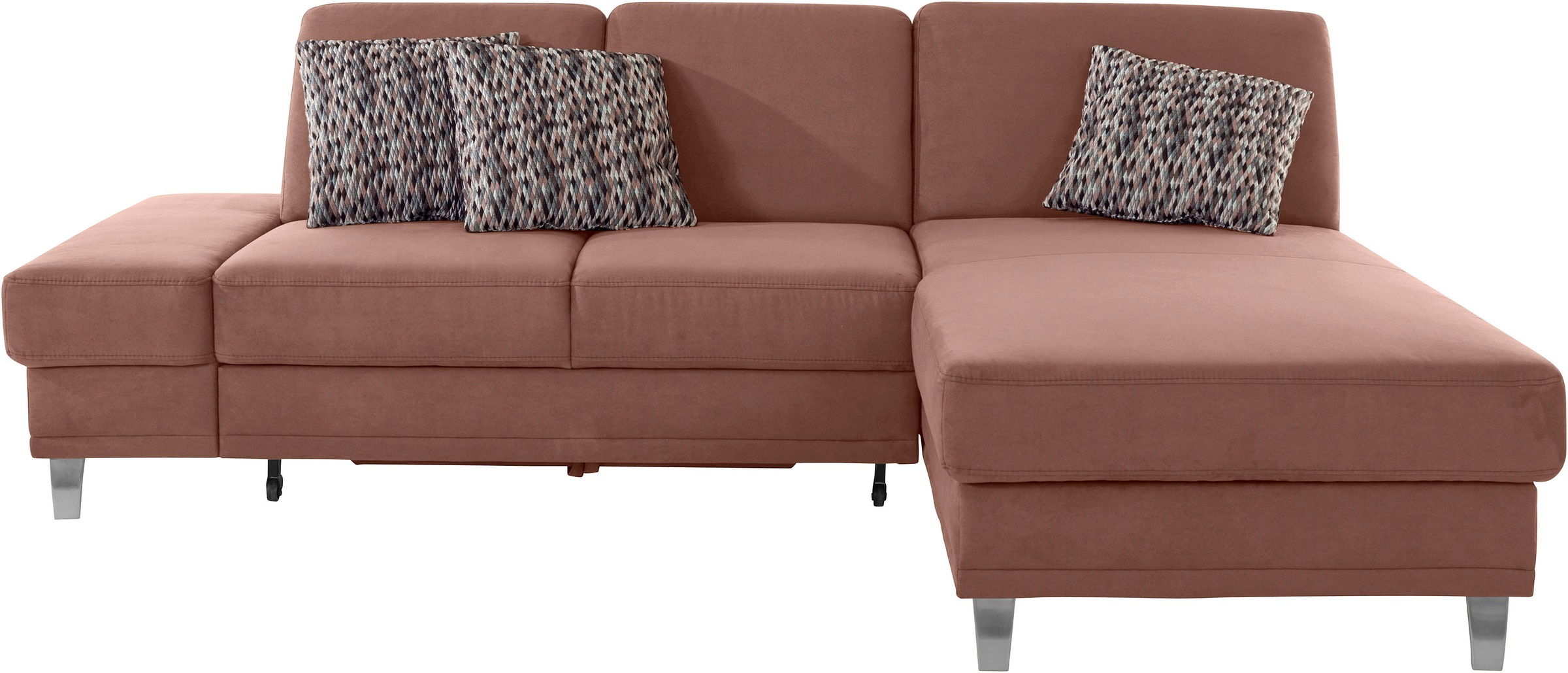 sit&more Ecksofa »Clio L-Form«, wahlweise mit Bettfunktion oder Vorziehsitz günstig online kaufen