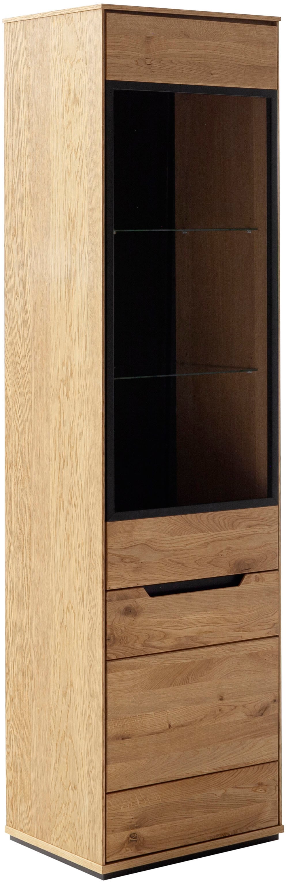 MCA living Standvitrine »Araya Vitrine« 1 Stk. tlg. Türen gedämpft günstig online kaufen