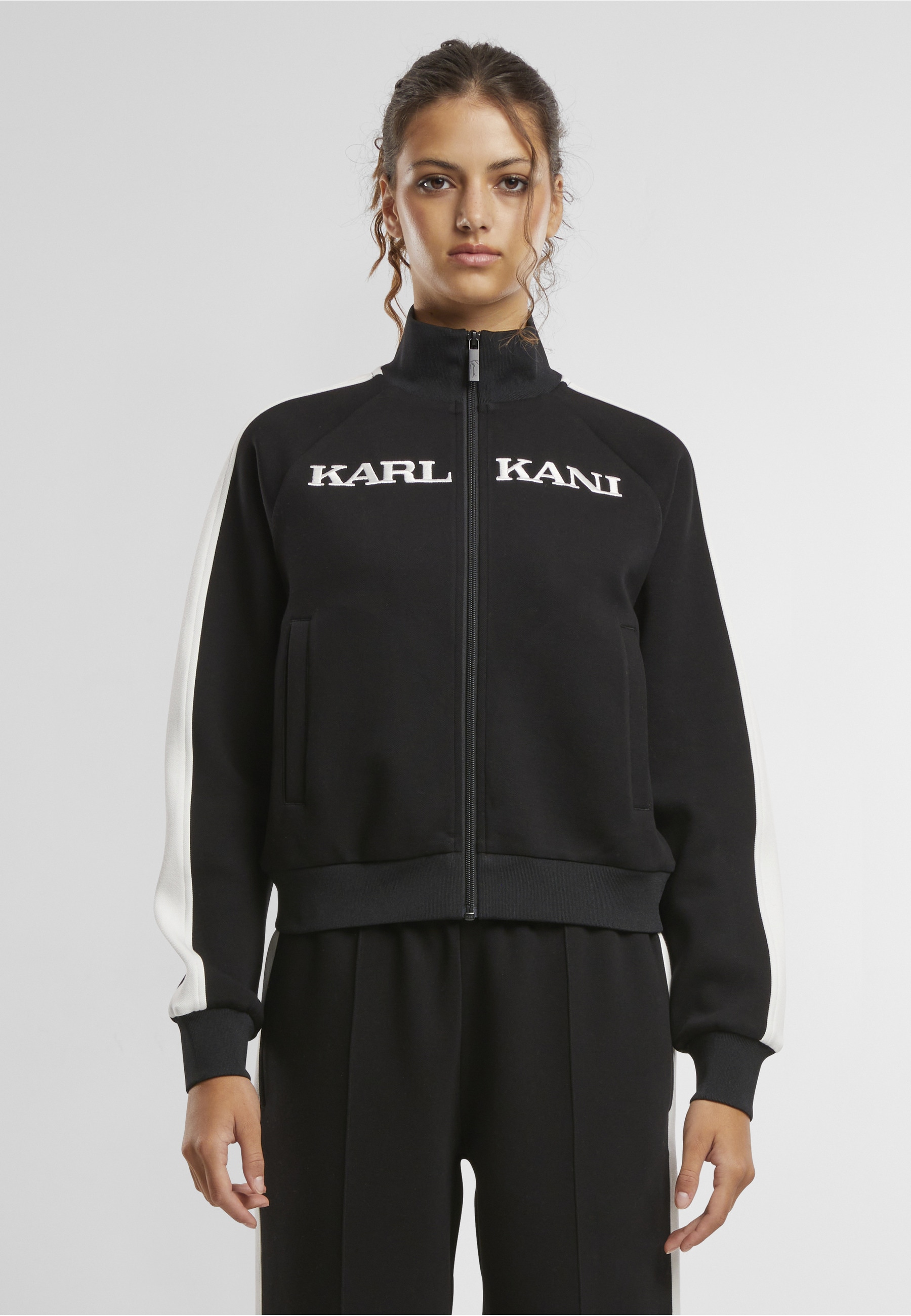 Karl Kani Trainingsjacke »Karl Kani Kk Retro Sidestripe Trackjacket« 1 Stk. tlg. ohne Kapuze
