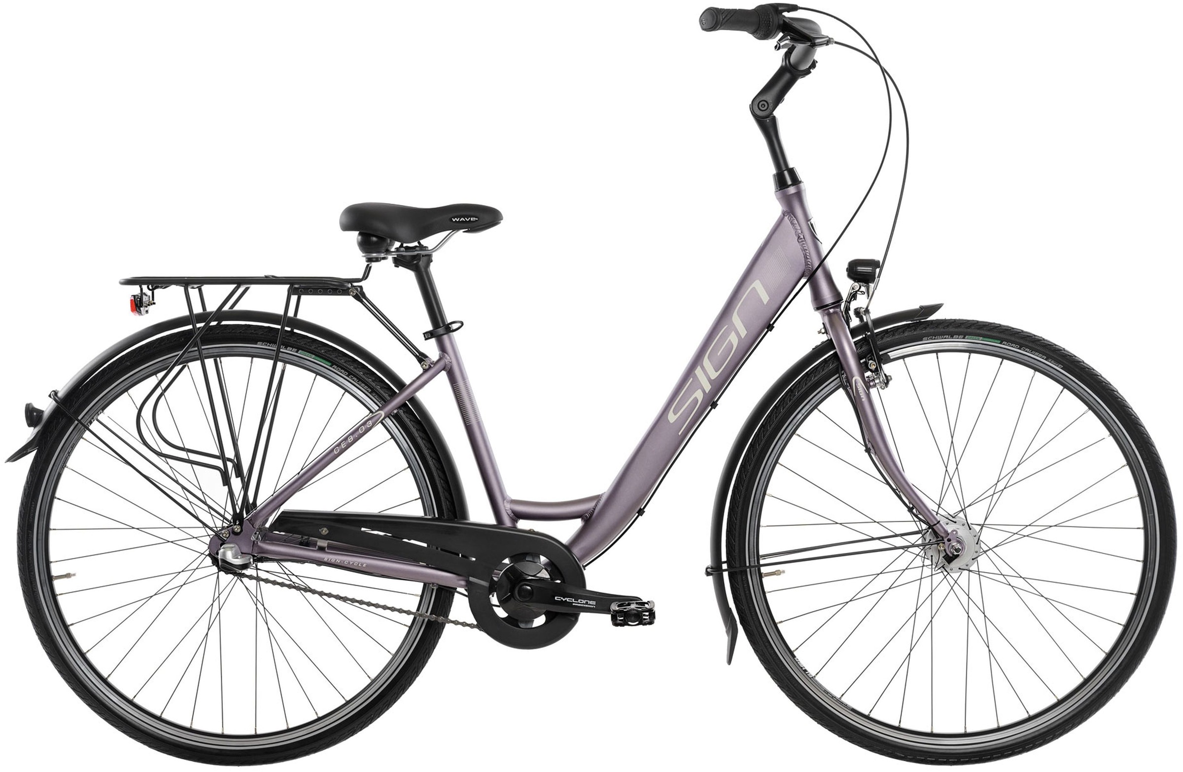 Bild von SIGN Cityrad, 7 Gang, Shimano, NEXUS SG-C3001-7C Schaltwerk, für Damen und Herren