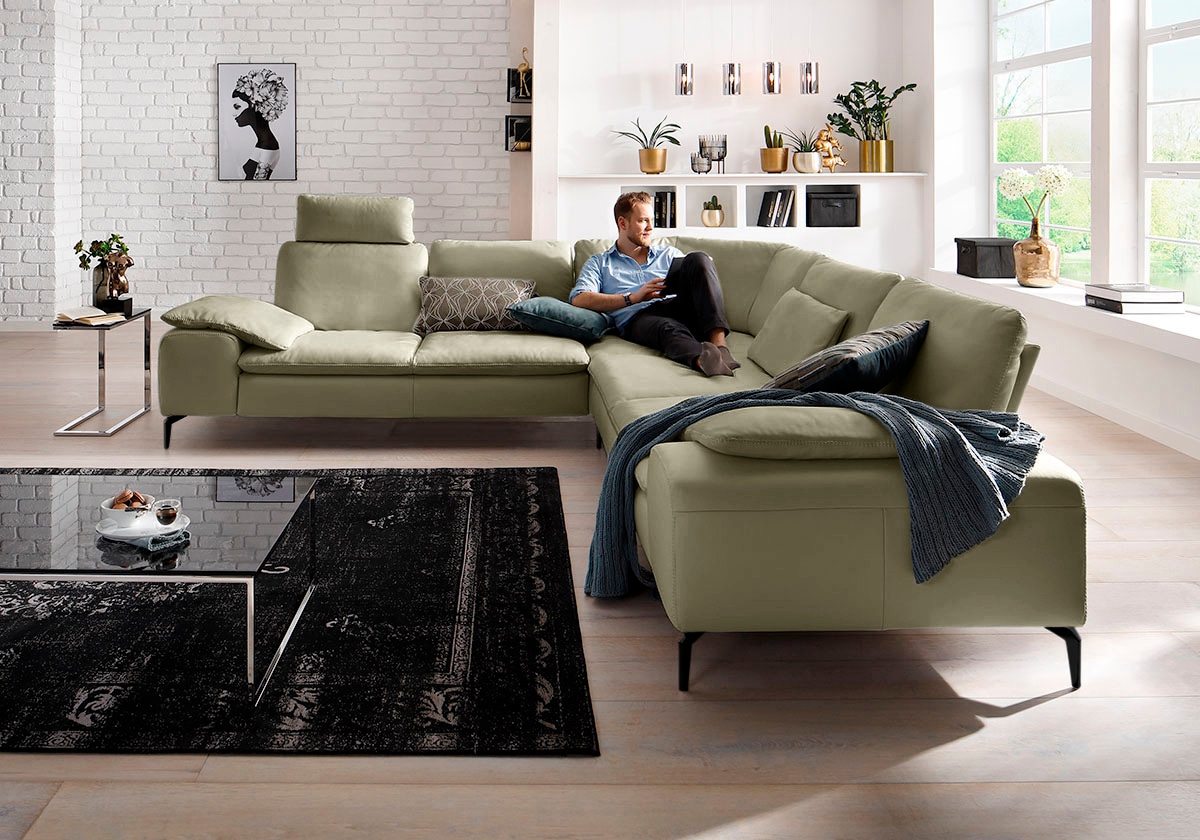 W.SCHILLIG Ecksofa »valentinoo, Designsofa, elegant und bequem, L-Form« mit günstig online kaufen
