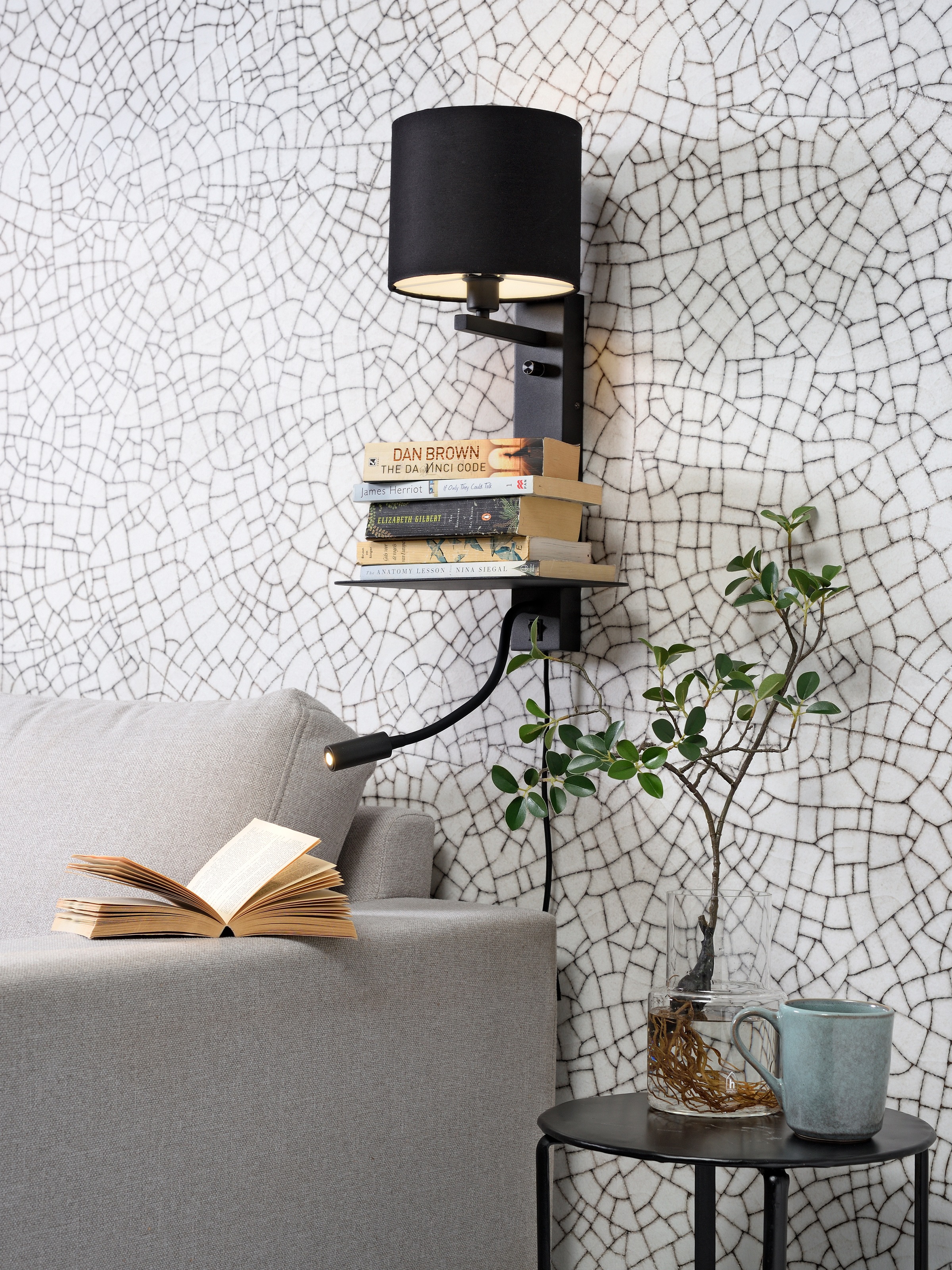 it's About RoMi Wandleuchte »Florence«, 1 flammig, Leuchtmittel E14 | LED wechselbar
