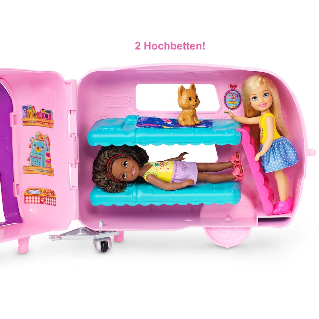 Barbie Puppen Fahrzeug »Chelsea Camper Spielset mit Puppe«