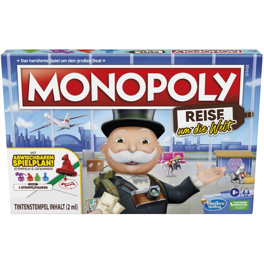 Hasbro Spiel »Monopoly Reise um die Welt«