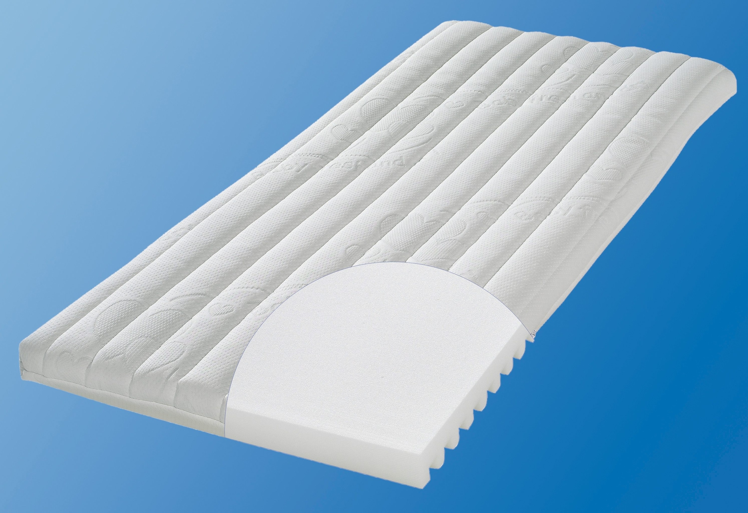 Julius Zöllner Kaltschaummatratze »Climatix Plus« 5 cm hoch 1 Stk. tlg. für günstig online kaufen