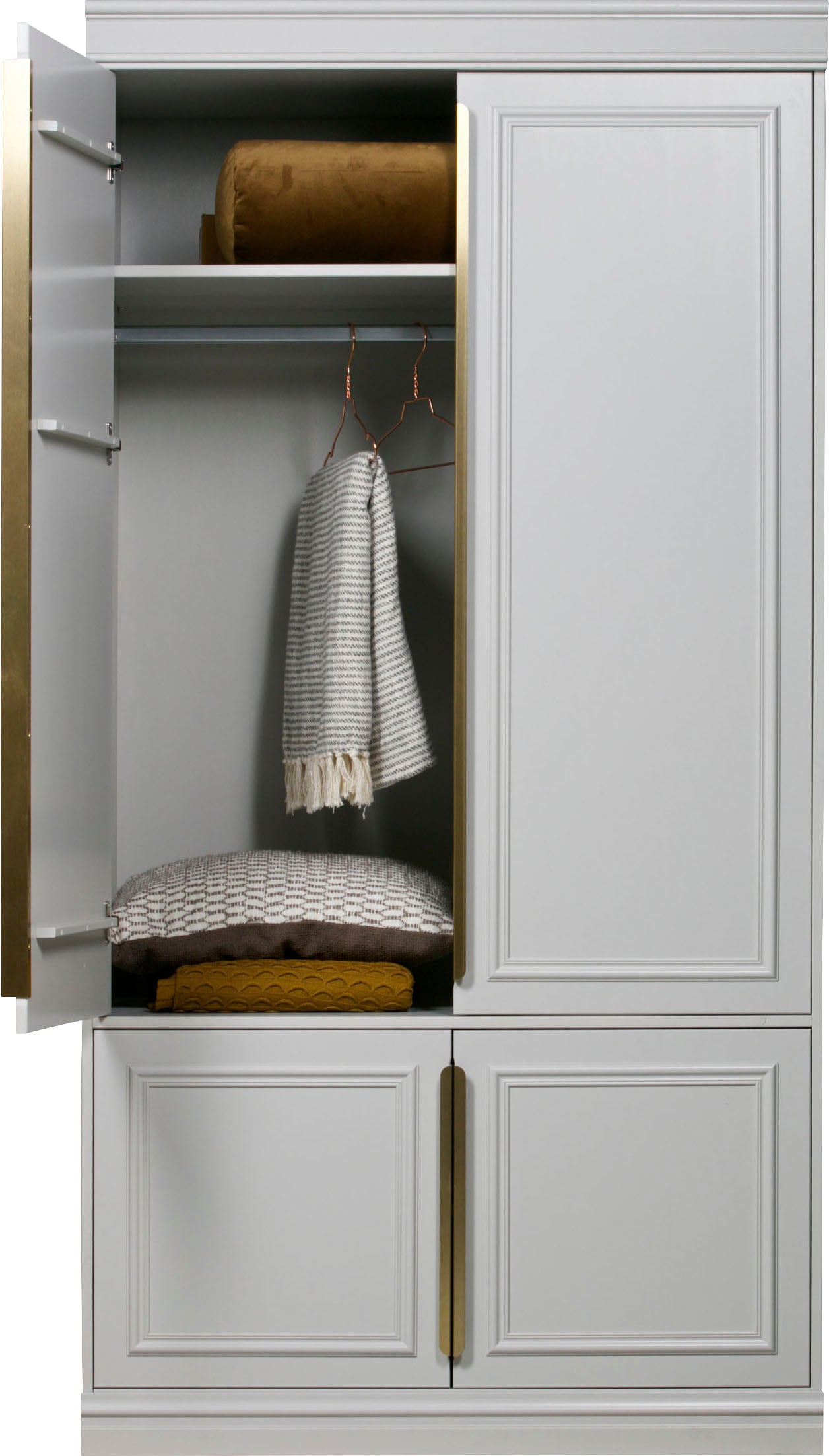 WOOOD Garderobenschrank »Organize«, viel Stauraum, Höhe 215 cm
