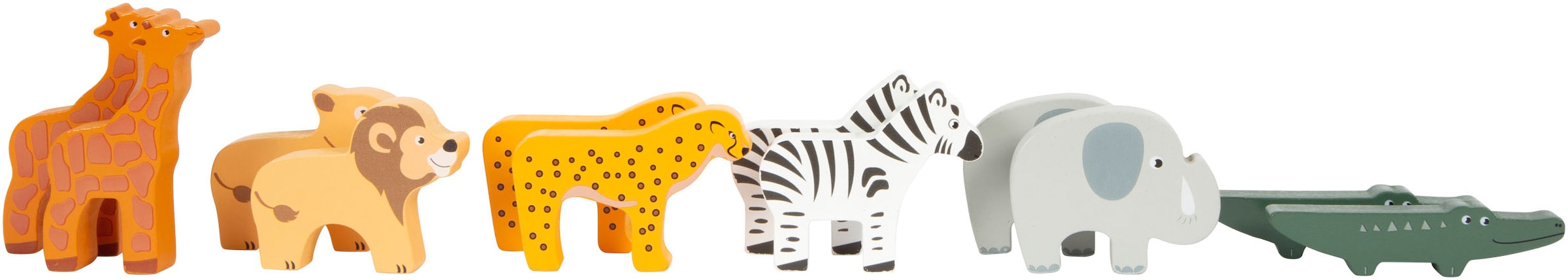 Small Foot Steckspielzeug »Steckspiel Arche Noah Safari«
