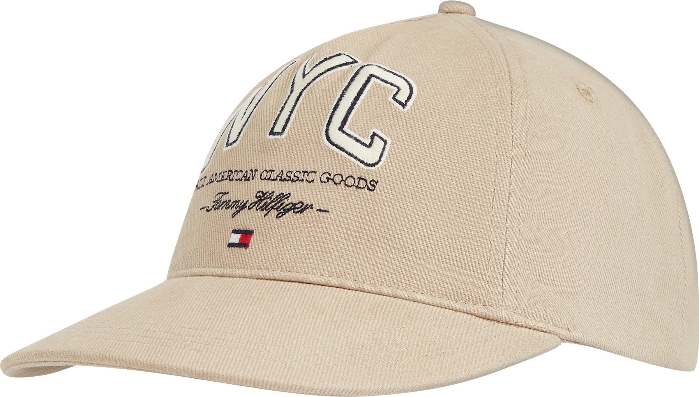 Tommy Hilfiger Baseball Cap »TH FLAG SEASONAL 5 PANEL CAP«, Mit festem Schirm