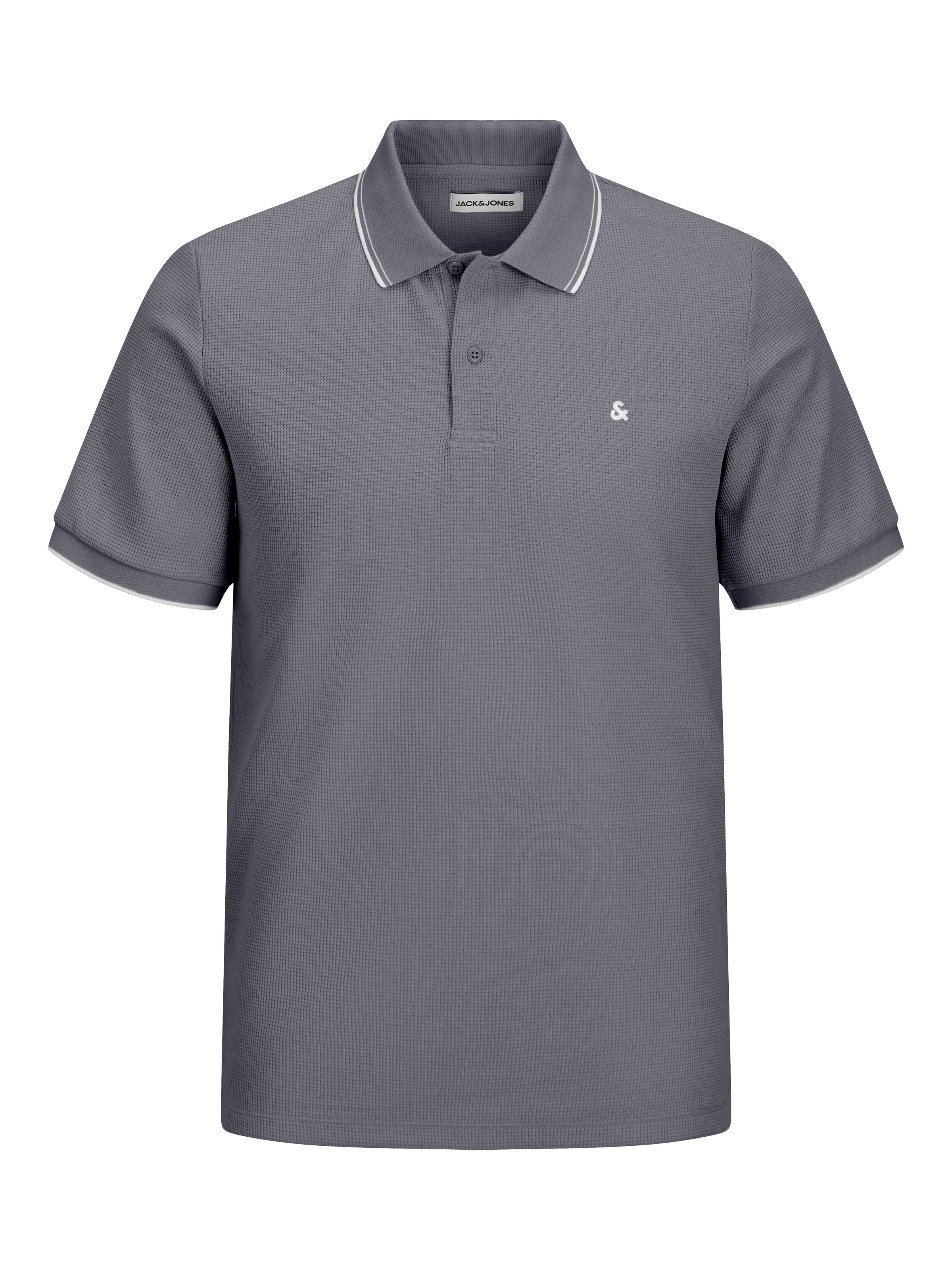 Jack & Jones Poloshirt »JJEAUSTIN POLO SS NOOS« Materialmix, regular fit