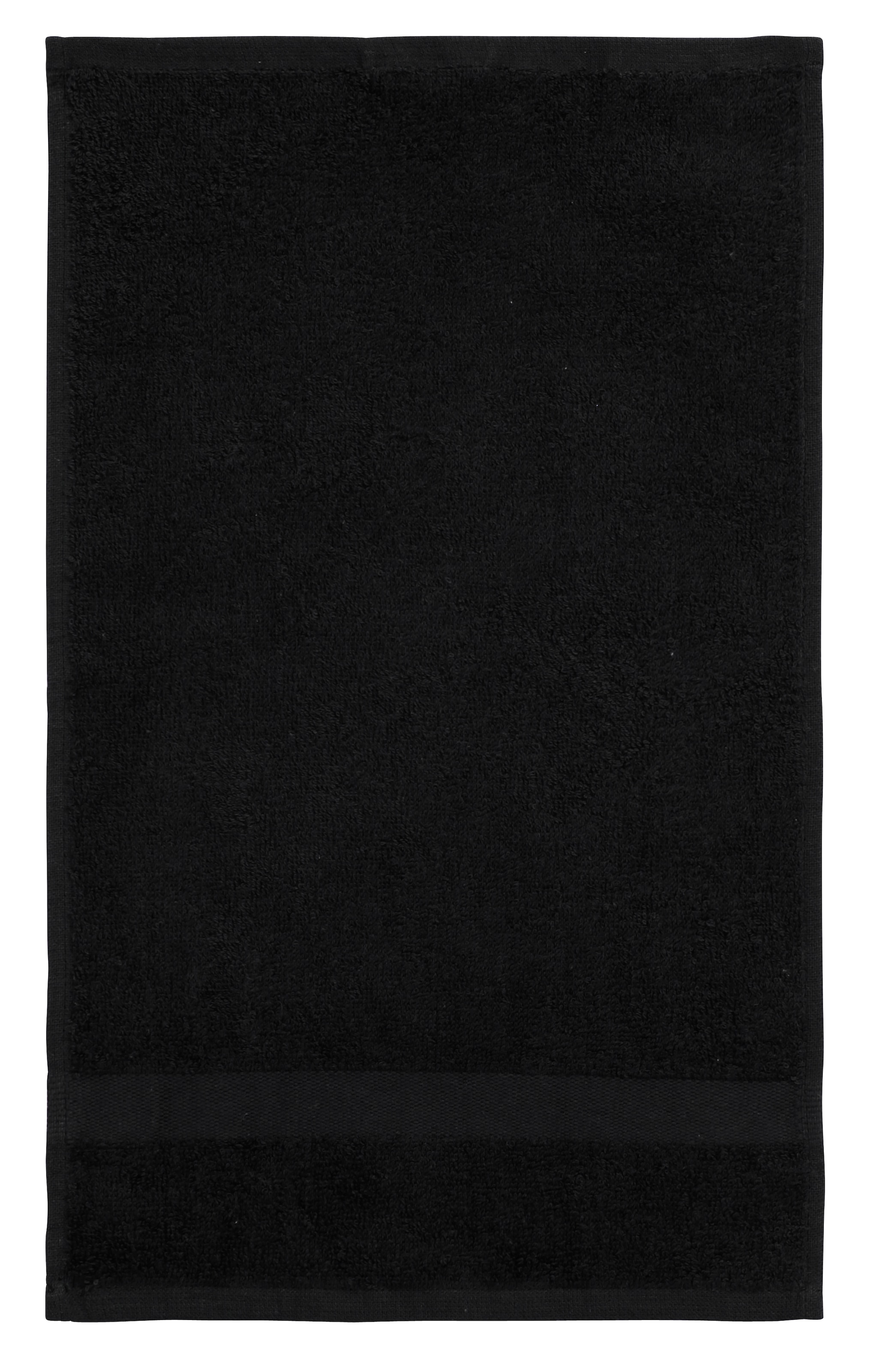 my home Gästehandtücher »Vanessa, als Set und Serie erhältlich, 8 Gästehandtücher, 30x50cm« Handtücher mit Bordüre, 100% Baumwolle, einfarbig, weich