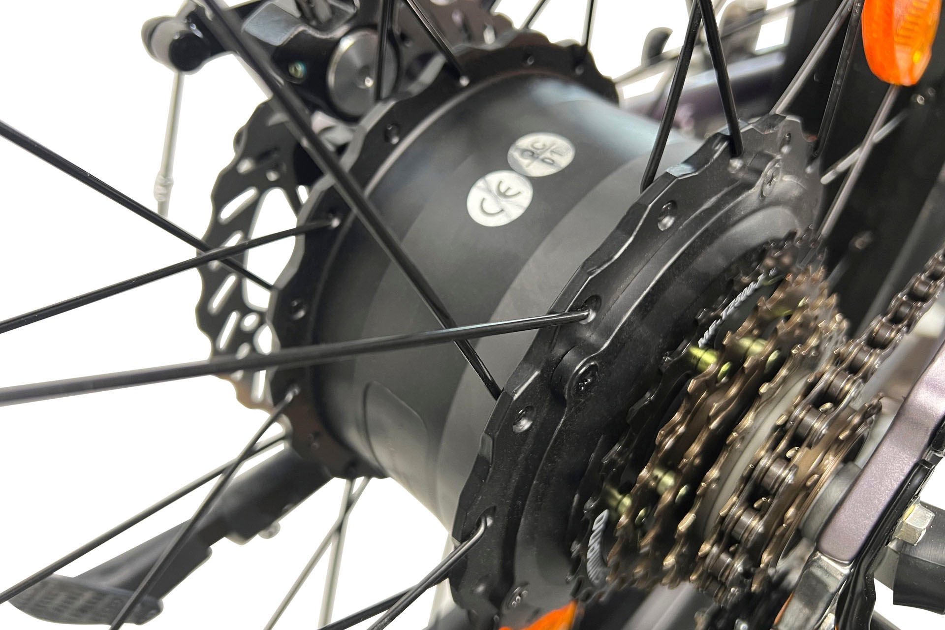 LLobe »Elektro Faltrad 20" Terrain grau« 7 Gang Shimano Tourney Schaltwerk Kettenschaltung Heckmotor 250 W