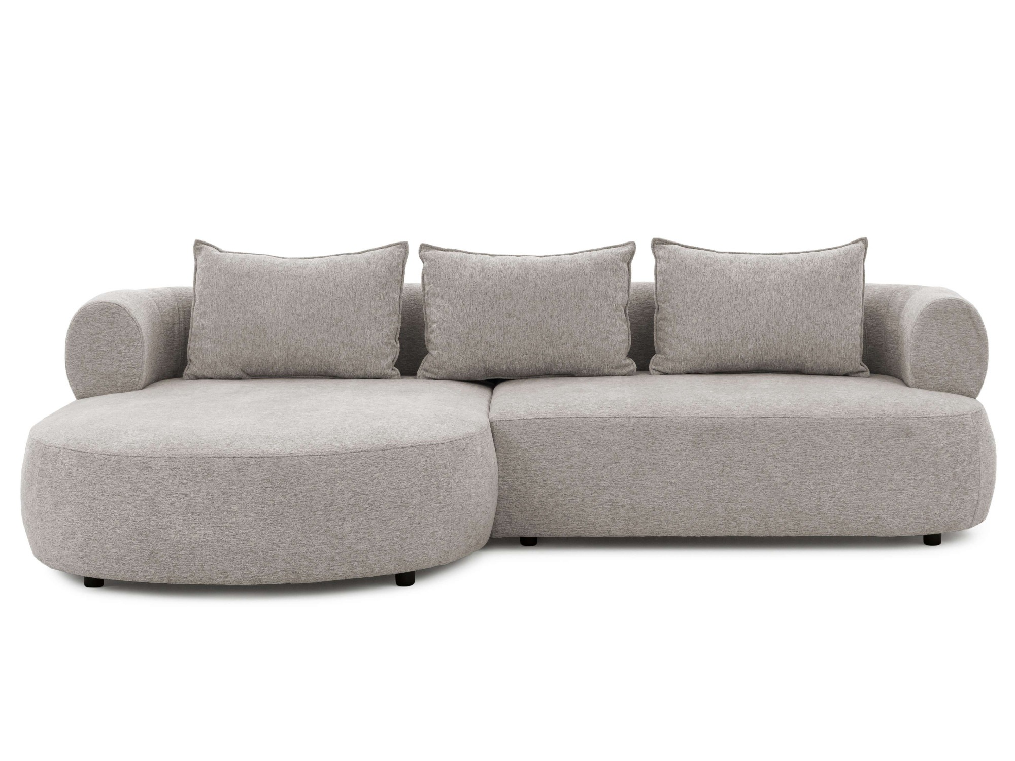 Home affaire Ecksofa »LUSSAC L-Form Design-Sofa mit Zierkissen, Maße B/T/H: günstig online kaufen