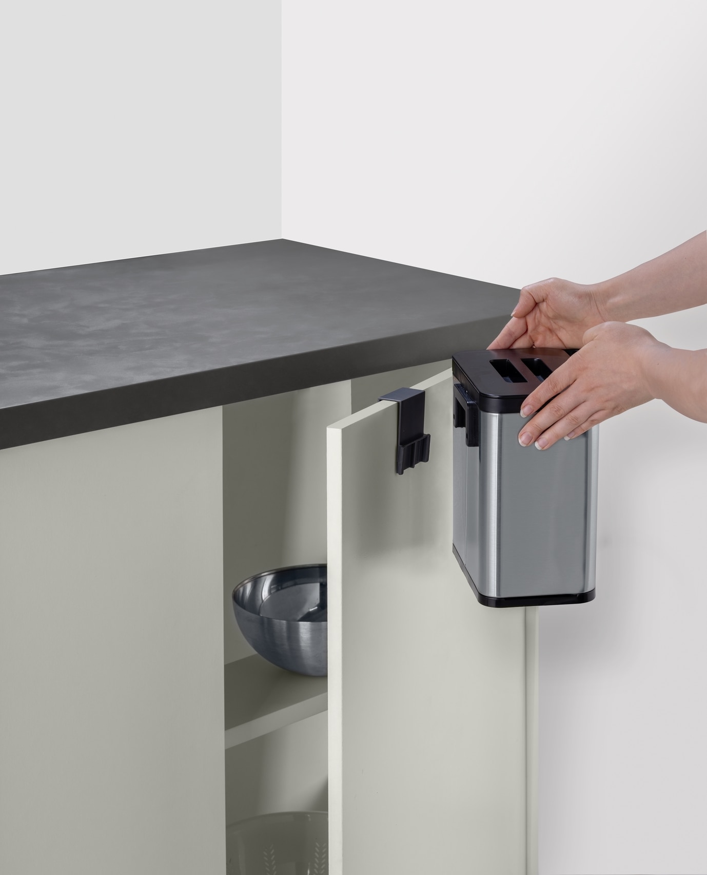 WENKO Mülleimer »Modell Colin« 1 Behälter