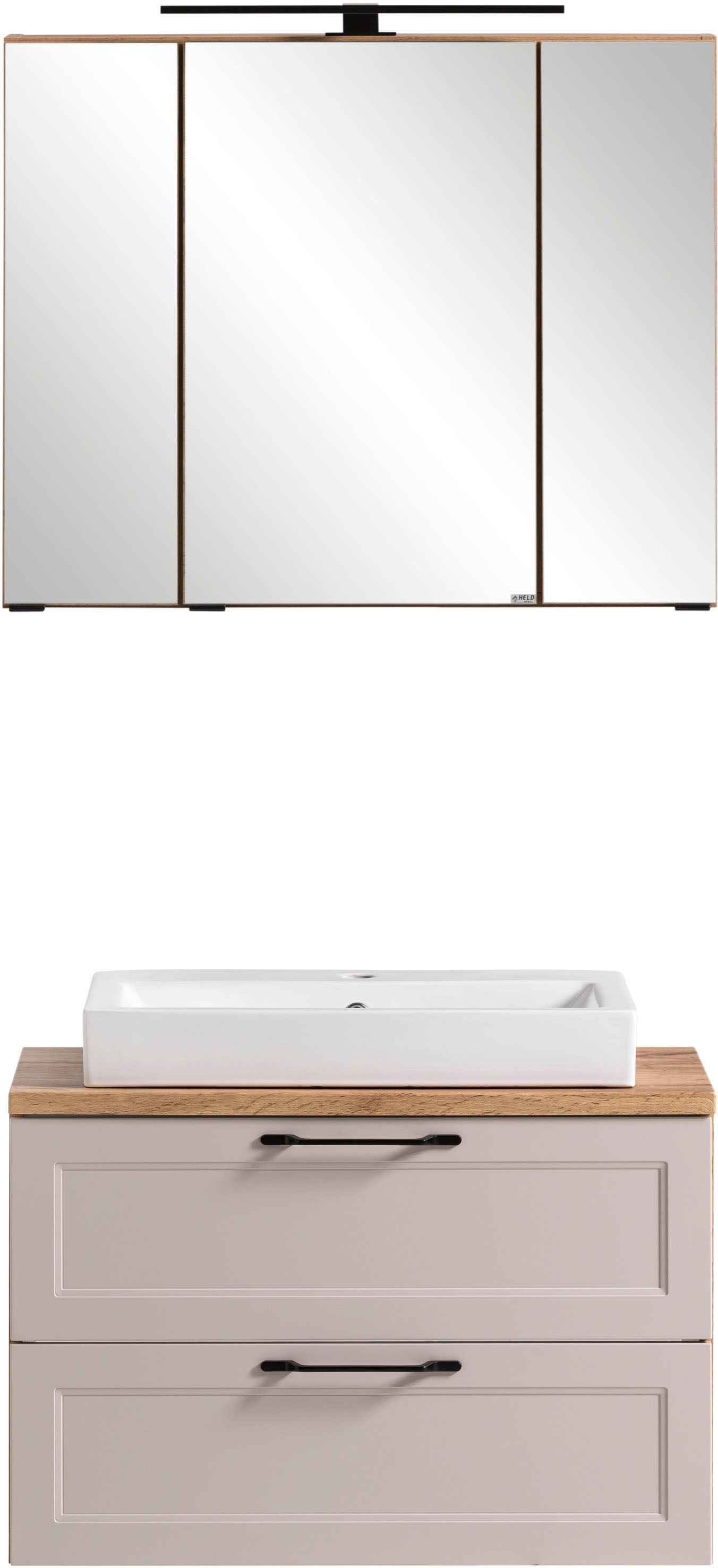 welltime Badmöbel-Set »Lana«, (Komplett-Set, 2 St.), Badezimmer-Set, 2-teil günstig online kaufen