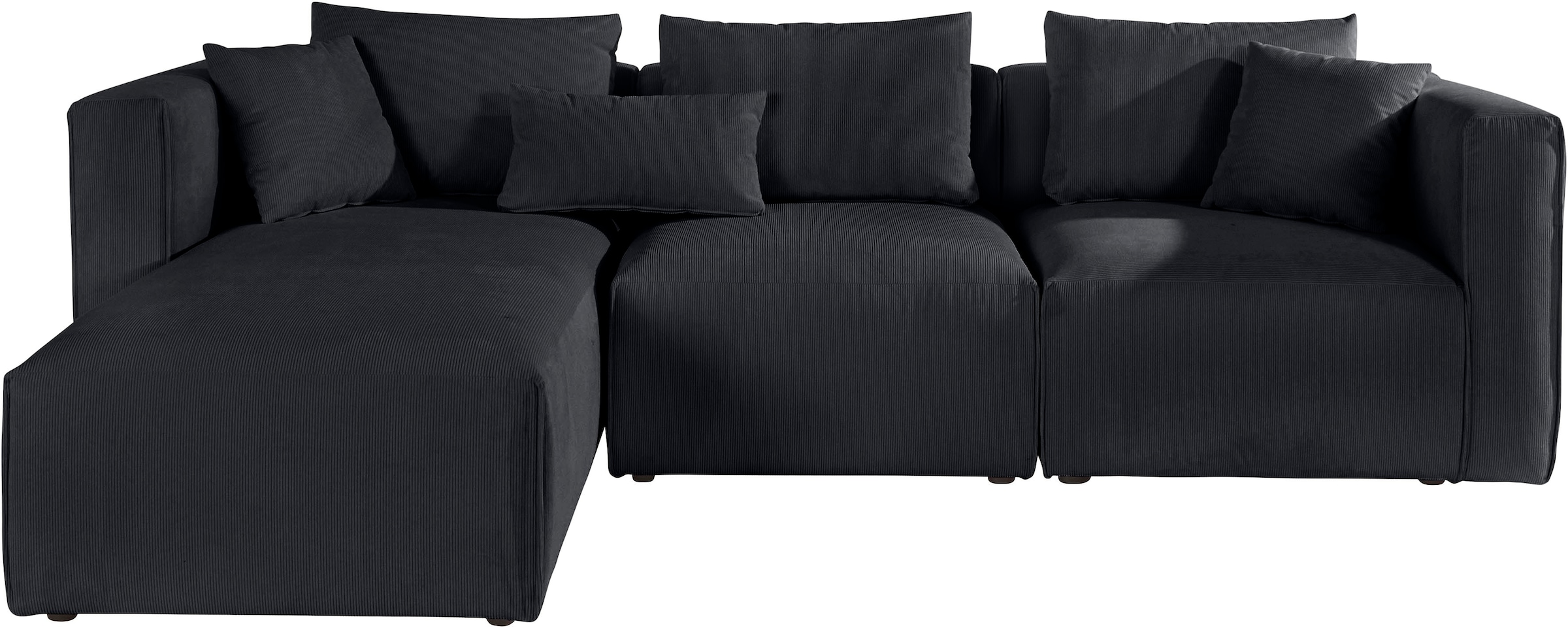 Home affaire Ecksofa »Comfine L-Form«, zusammengesetzt aus Modulen, 3 Bezug günstig online kaufen